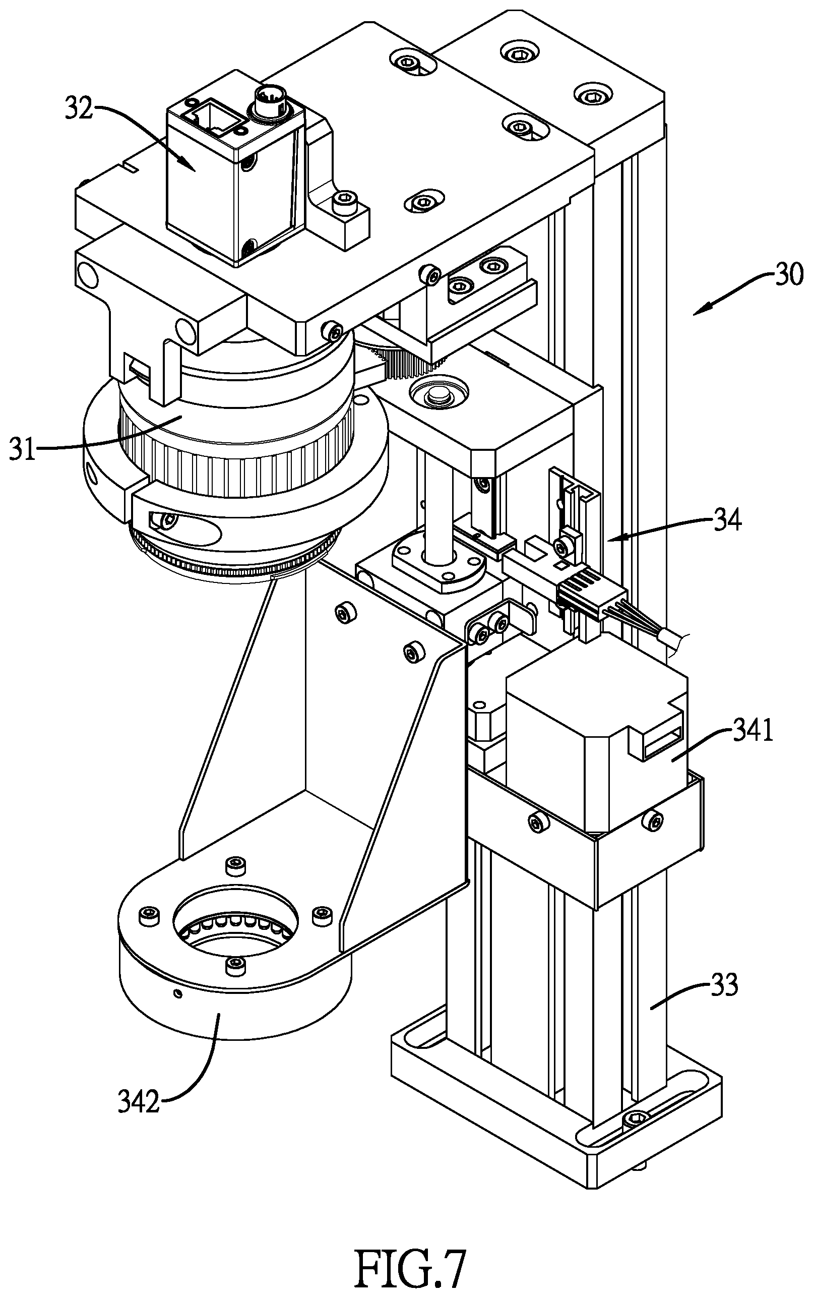 Patent US12350714 Figure 7 – Screw detection device