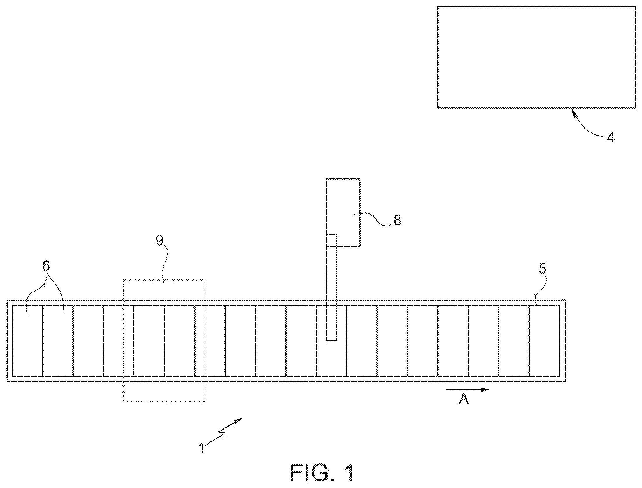 Patent US12350716 — Method and system of feeding groups of products to a processing unit — Figure 1