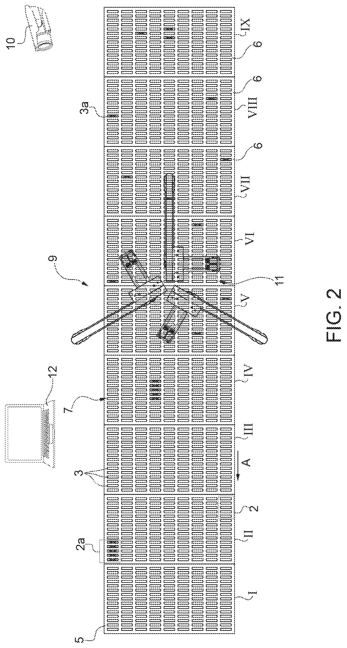 Patent US12350716 Figure 2 – Method and system of feeding groups of products to a processing unit