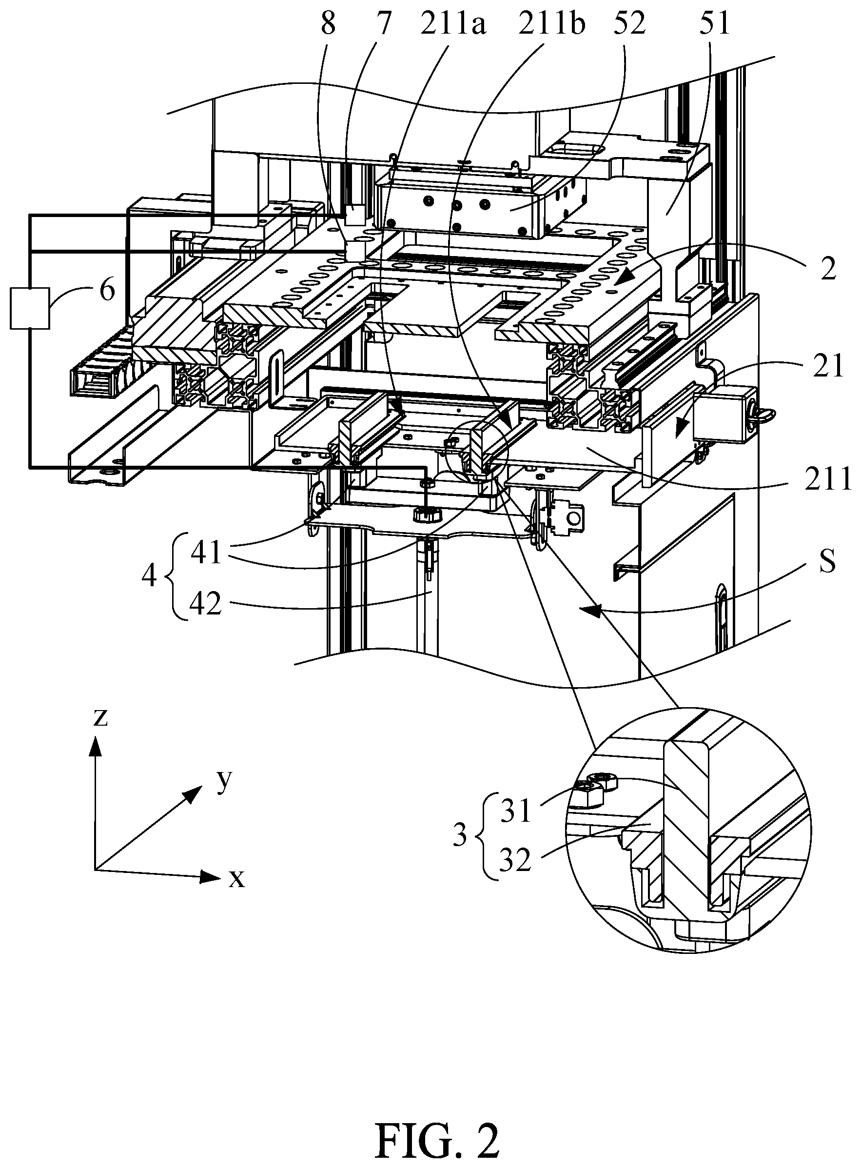 Patent US12350719 Figure 2 – Drawer-replaced cleaning apparatus