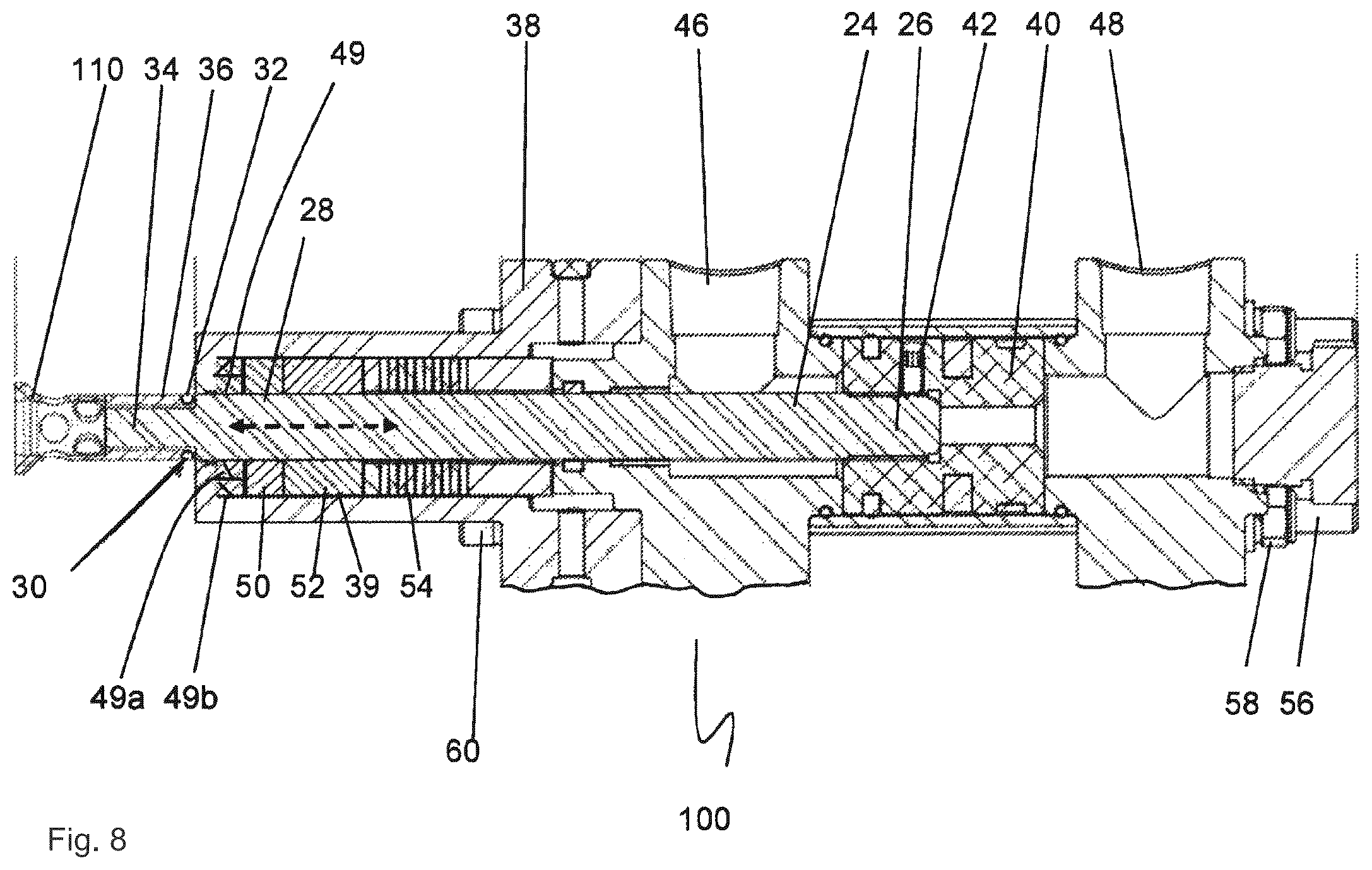 Patent US12350722 Figure 5 – Tapping point clearing apparatus