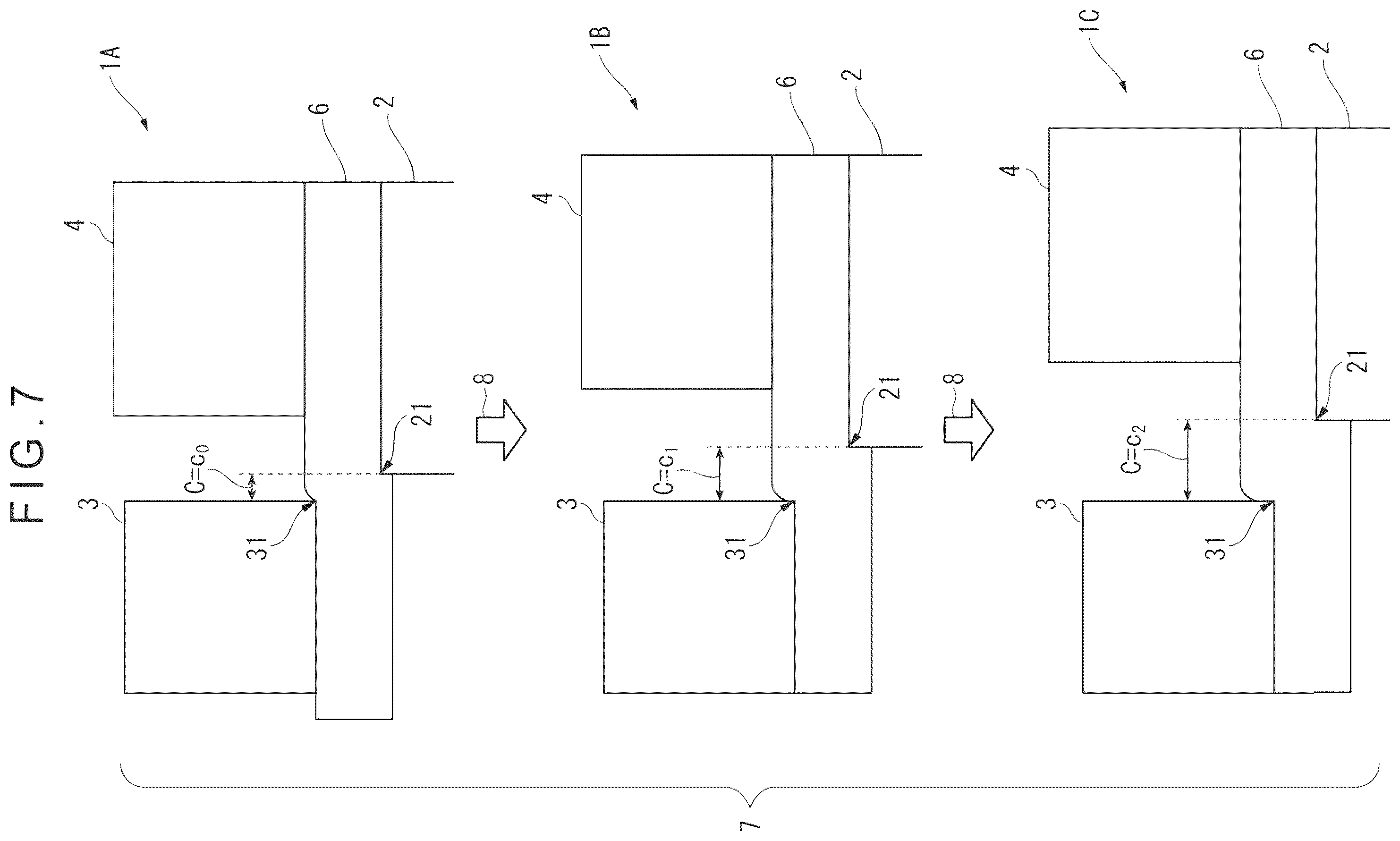 Patent US12350728 Figure 7 – Shearing method, shearing device, and shearing facility