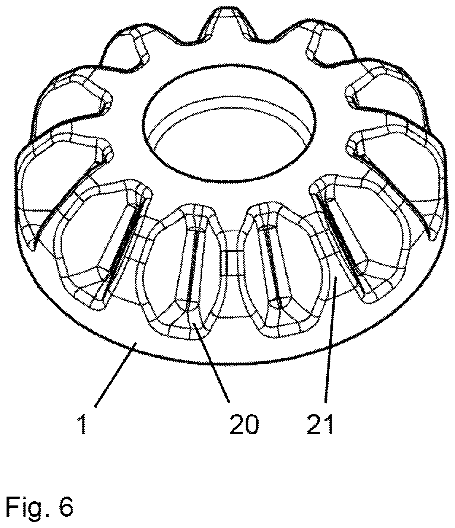 Patent US12350731 Figure 6 – Method for creating elevations in a workpiece, apparatus and product