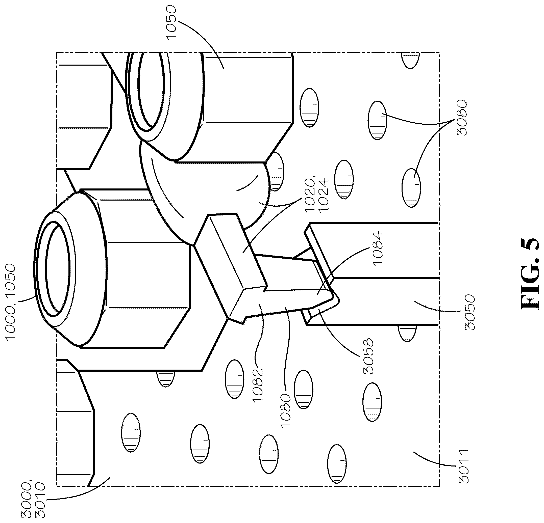 Patent US12350736 Figure 4 – Part tree support system