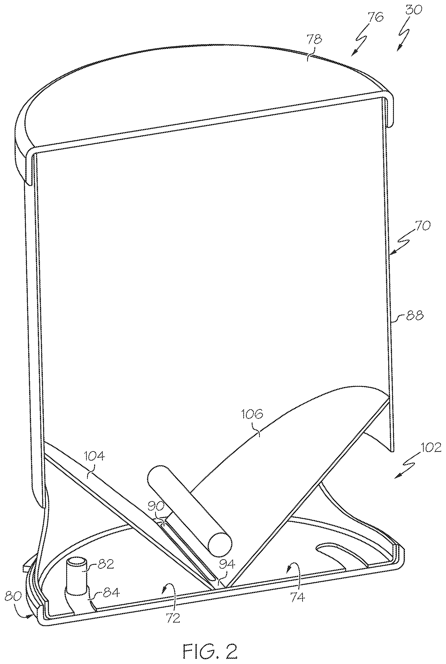 Patent US12350739 Figure 2 – Additive manufacturing apparatuses with separable process chamber housing portions and methods of use
