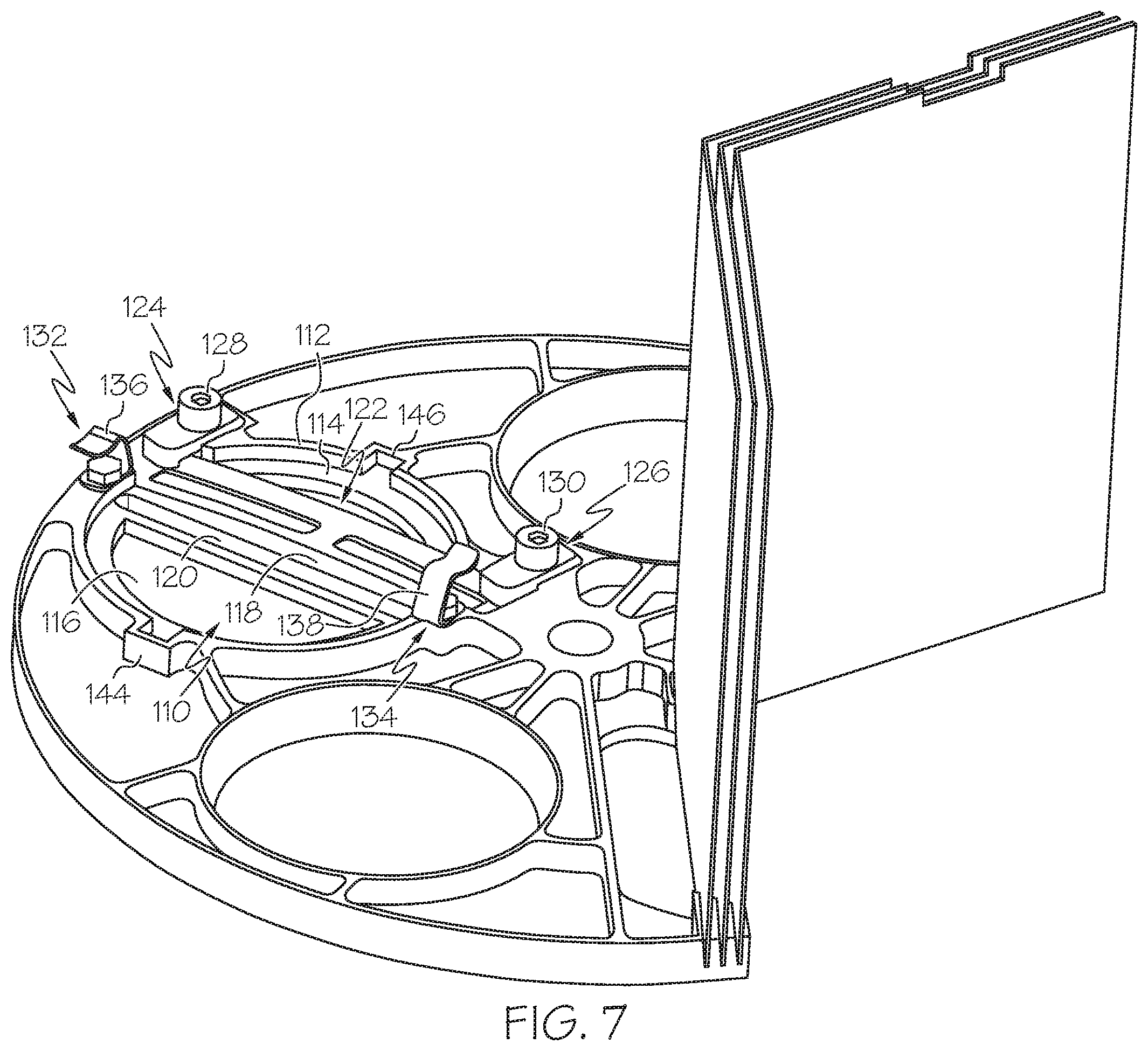 Patent US12350739 Figure 6 – Additive manufacturing apparatuses with separable process chamber housing portions and methods of use