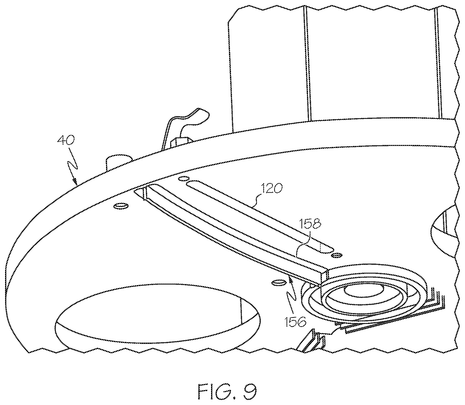Patent US12350739 Figure 8 – Additive manufacturing apparatuses with separable process chamber housing portions and methods of use