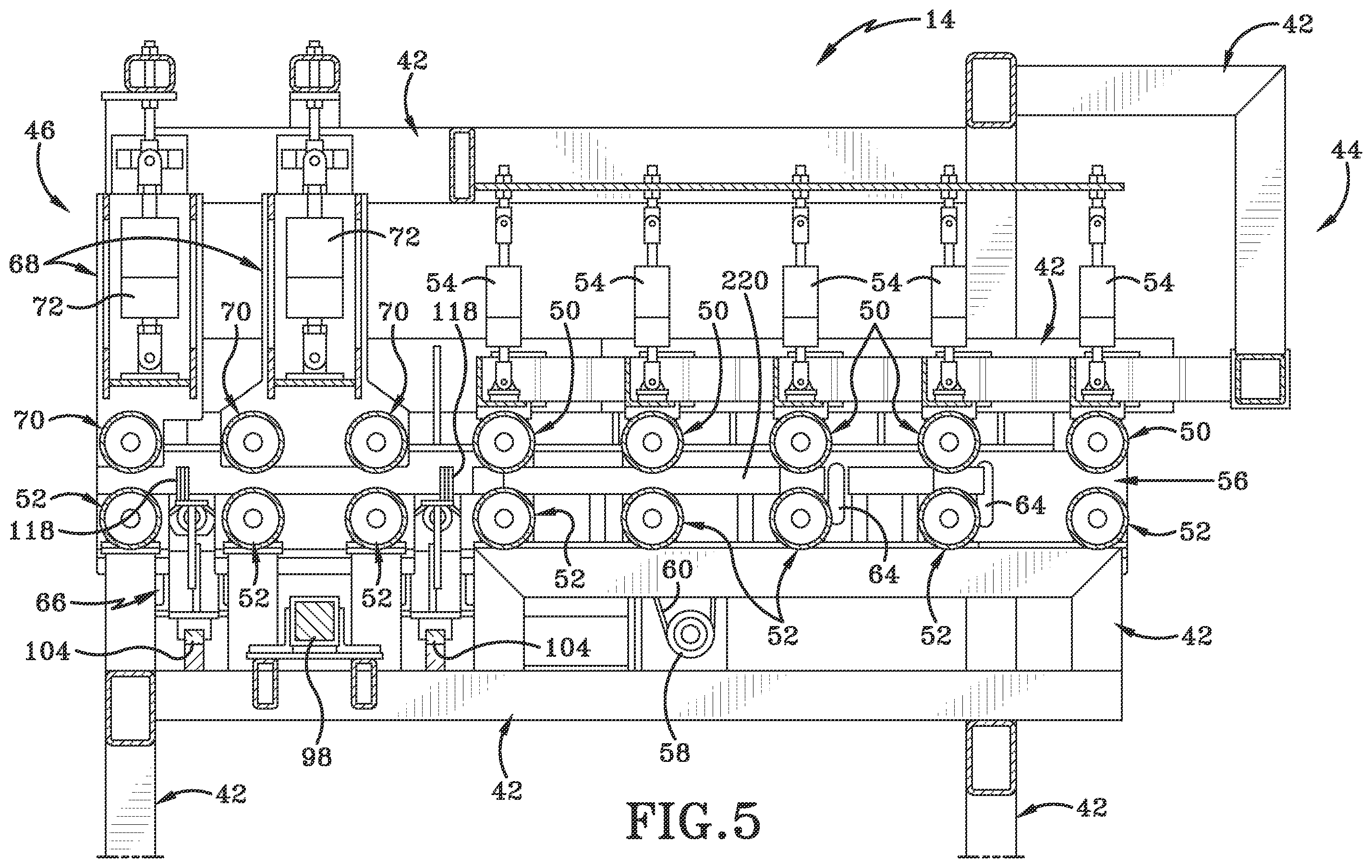 Patent US12350747 Figure 5 – Inline scanning and cutting assembly and method of operation