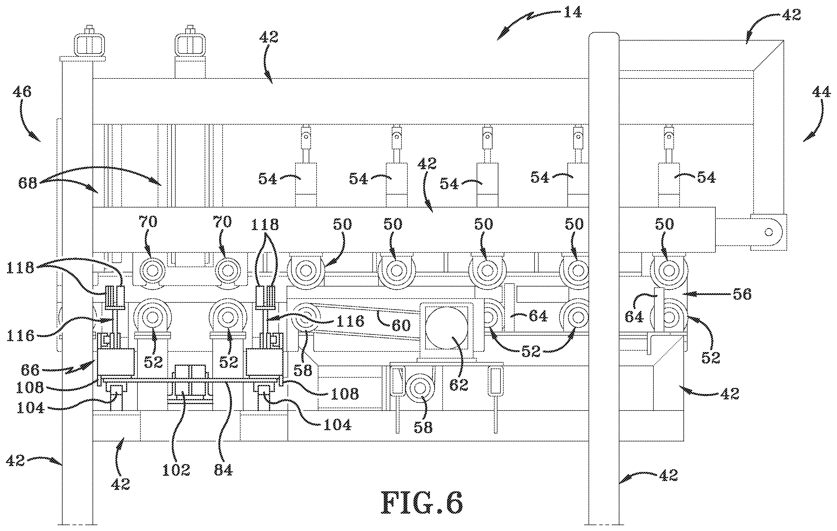 Patent US12350747 Figure 6 – Inline scanning and cutting assembly and method of operation