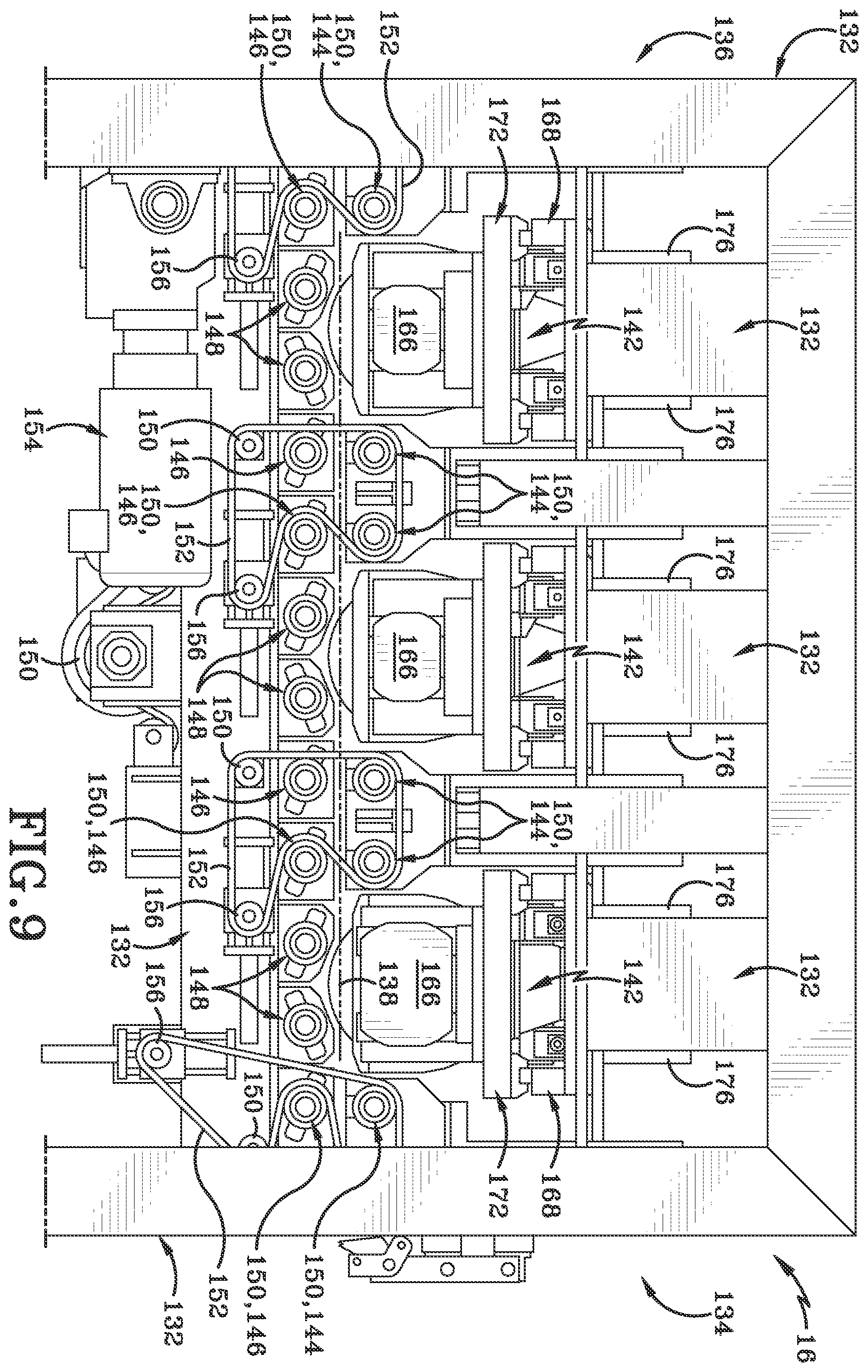 Patent US12350747 Figure 9 – Inline scanning and cutting assembly and method of operation