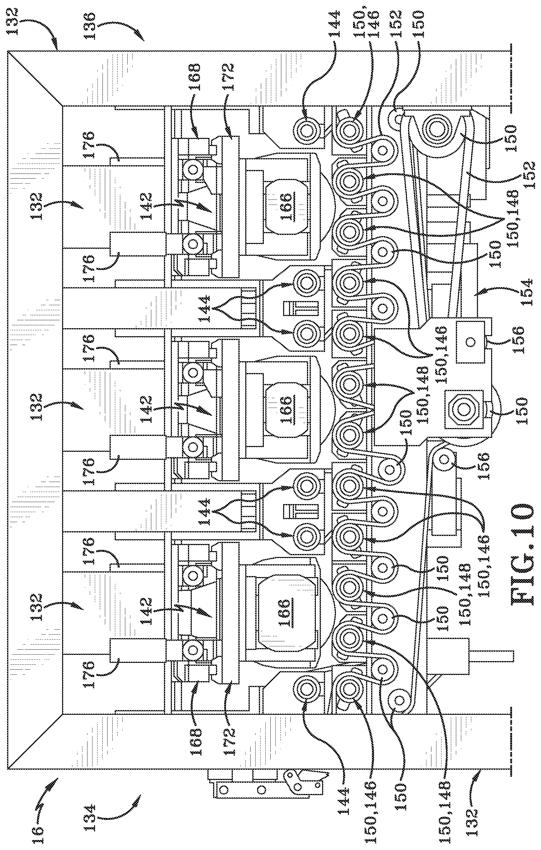 Patent US12350747 Figure 10 – Inline scanning and cutting assembly and method of operation