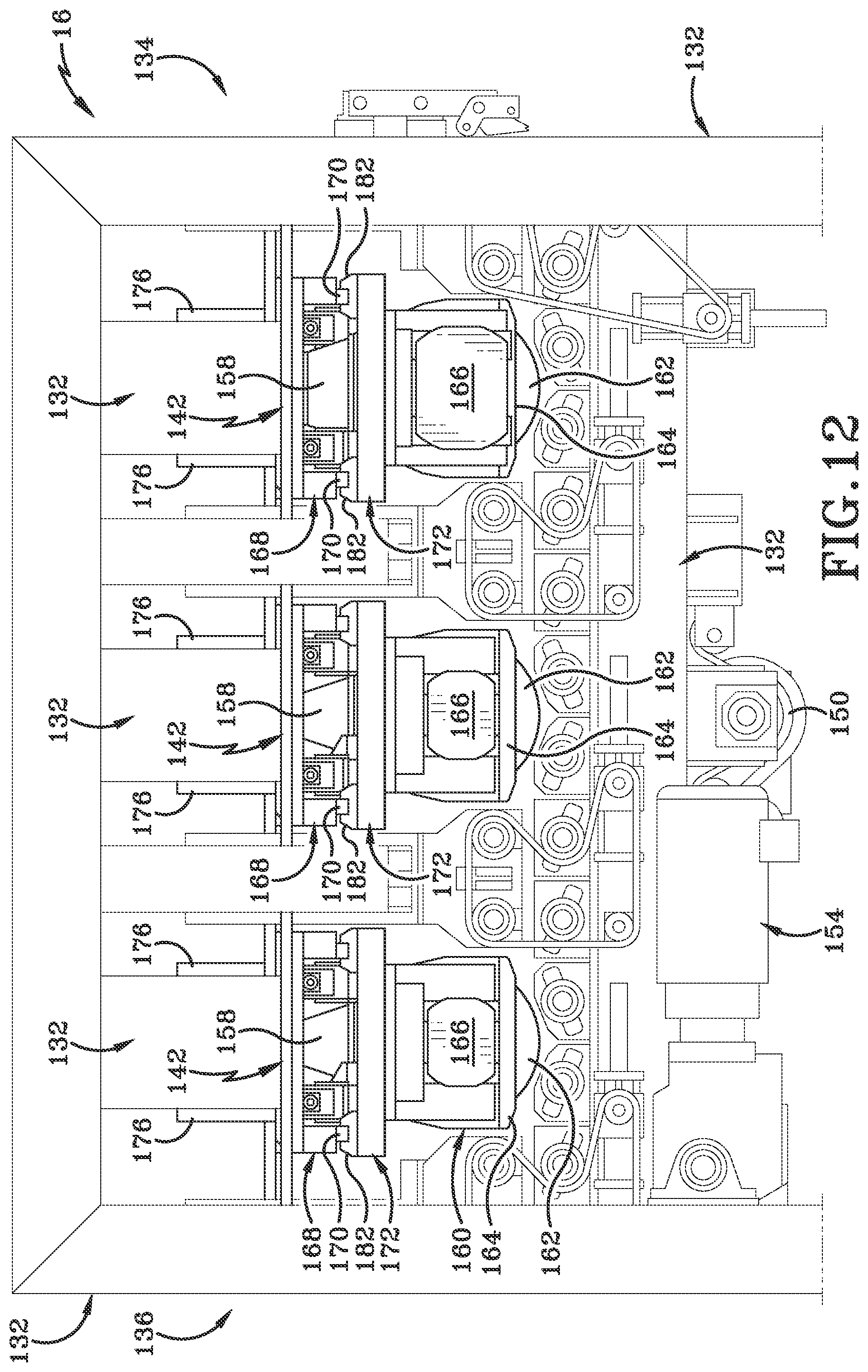 Patent US12350747 Figure 12 – Inline scanning and cutting assembly and method of operation