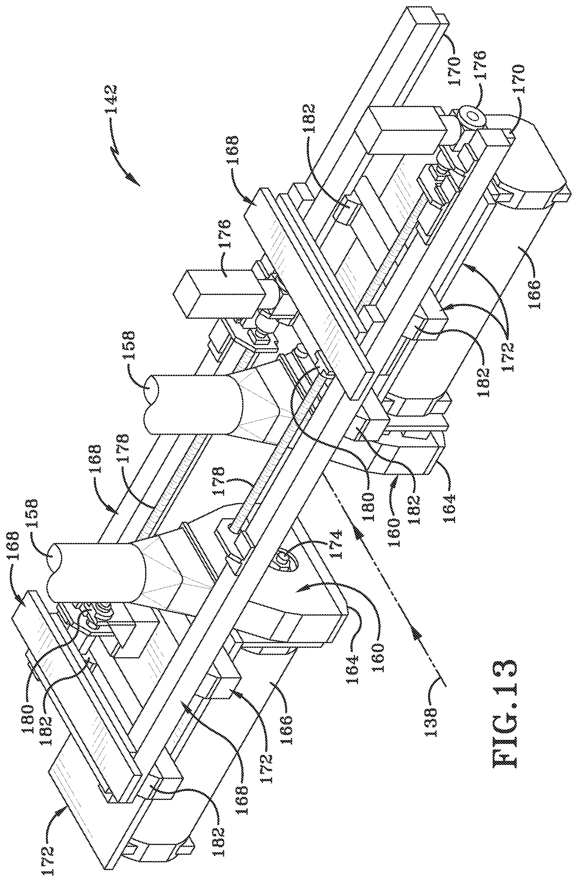 Patent US12350747 Figure 13 – Inline scanning and cutting assembly and method of operation