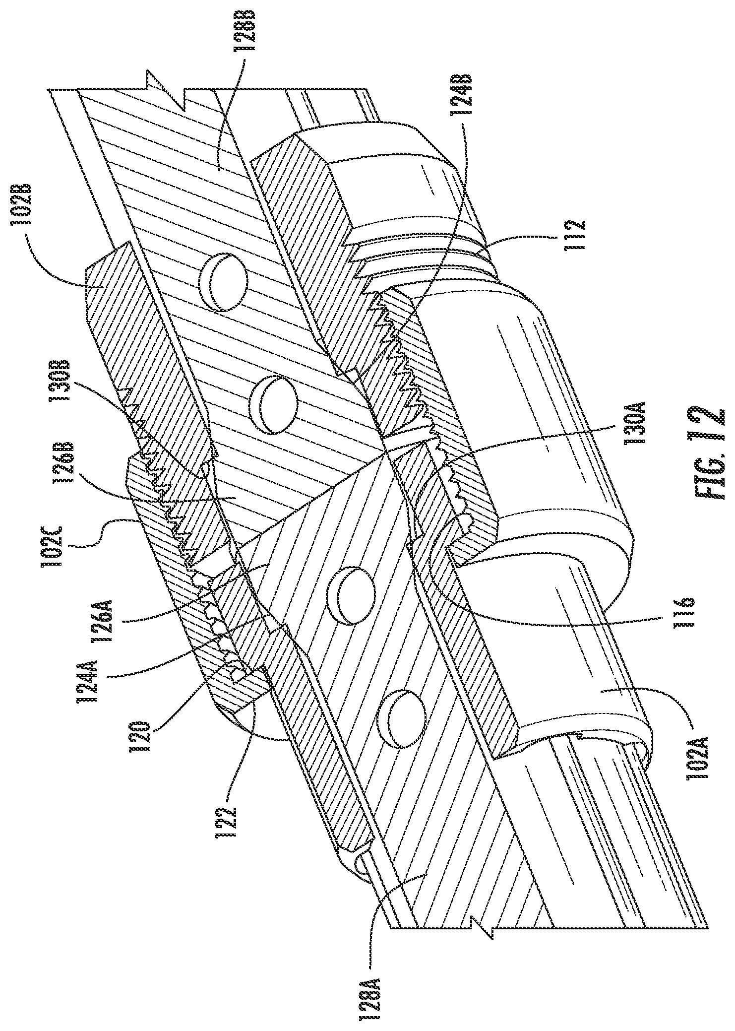 Patent US12350759 Figure 7 – Screw lock for securing welding lead connectors together