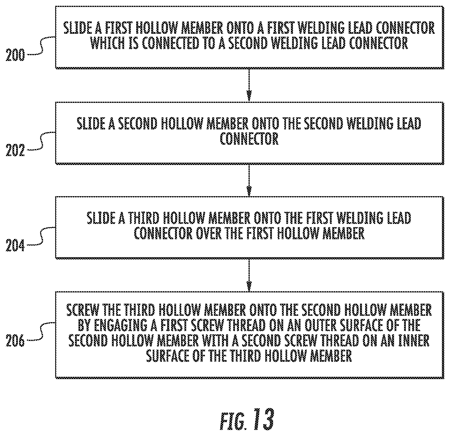 Patent US12350759 Figure 8 – Screw lock for securing welding lead connectors together