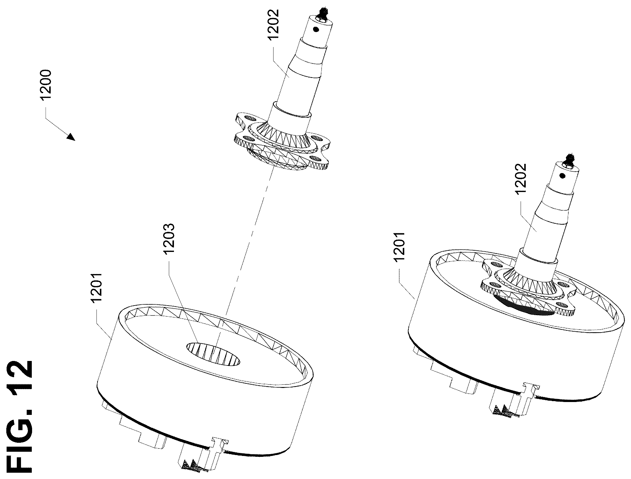 Patent US12350761 Figure 12 – On-site trailer axle manufacturing jig