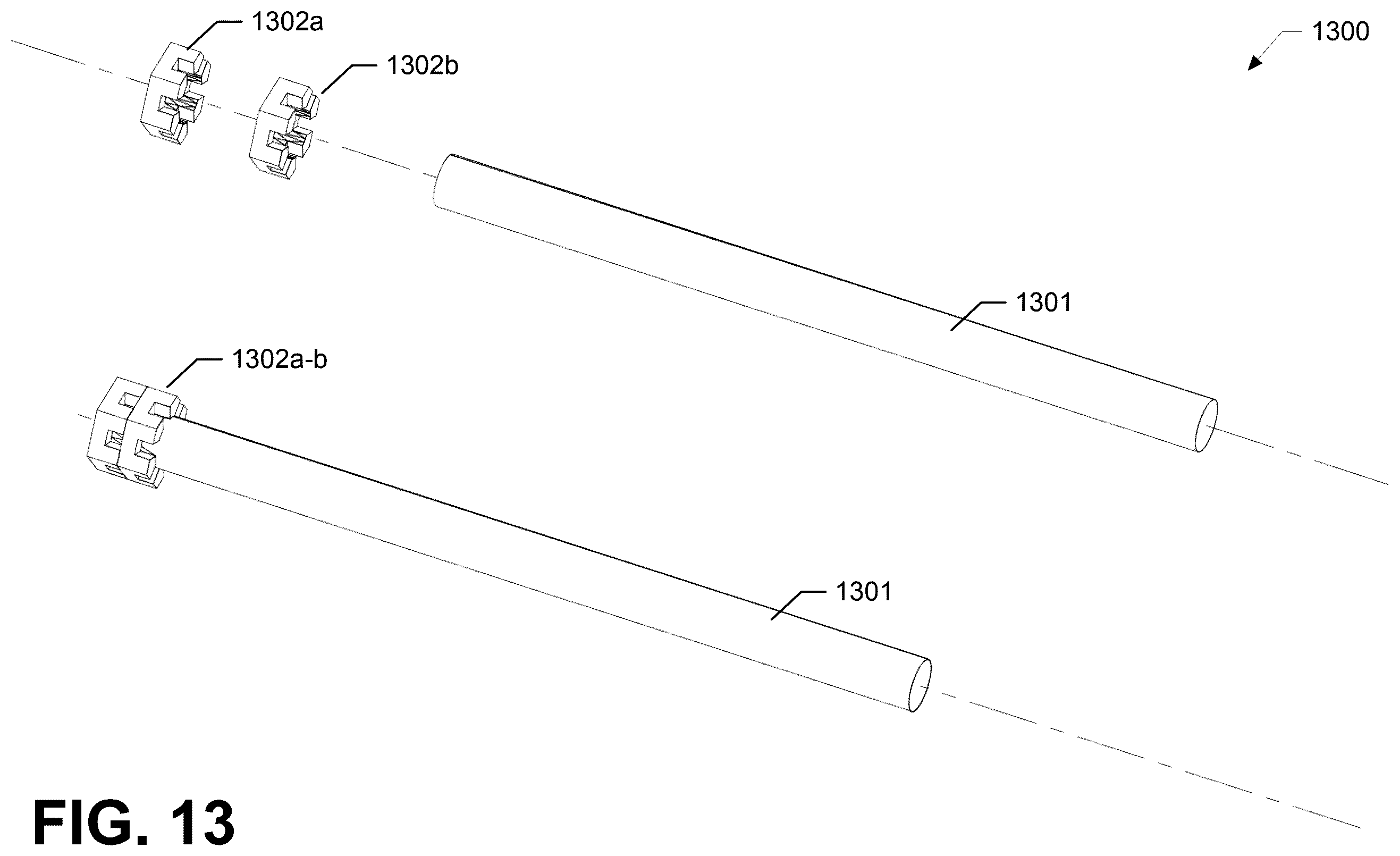 Patent US12350761 Figure 13 – On-site trailer axle manufacturing jig