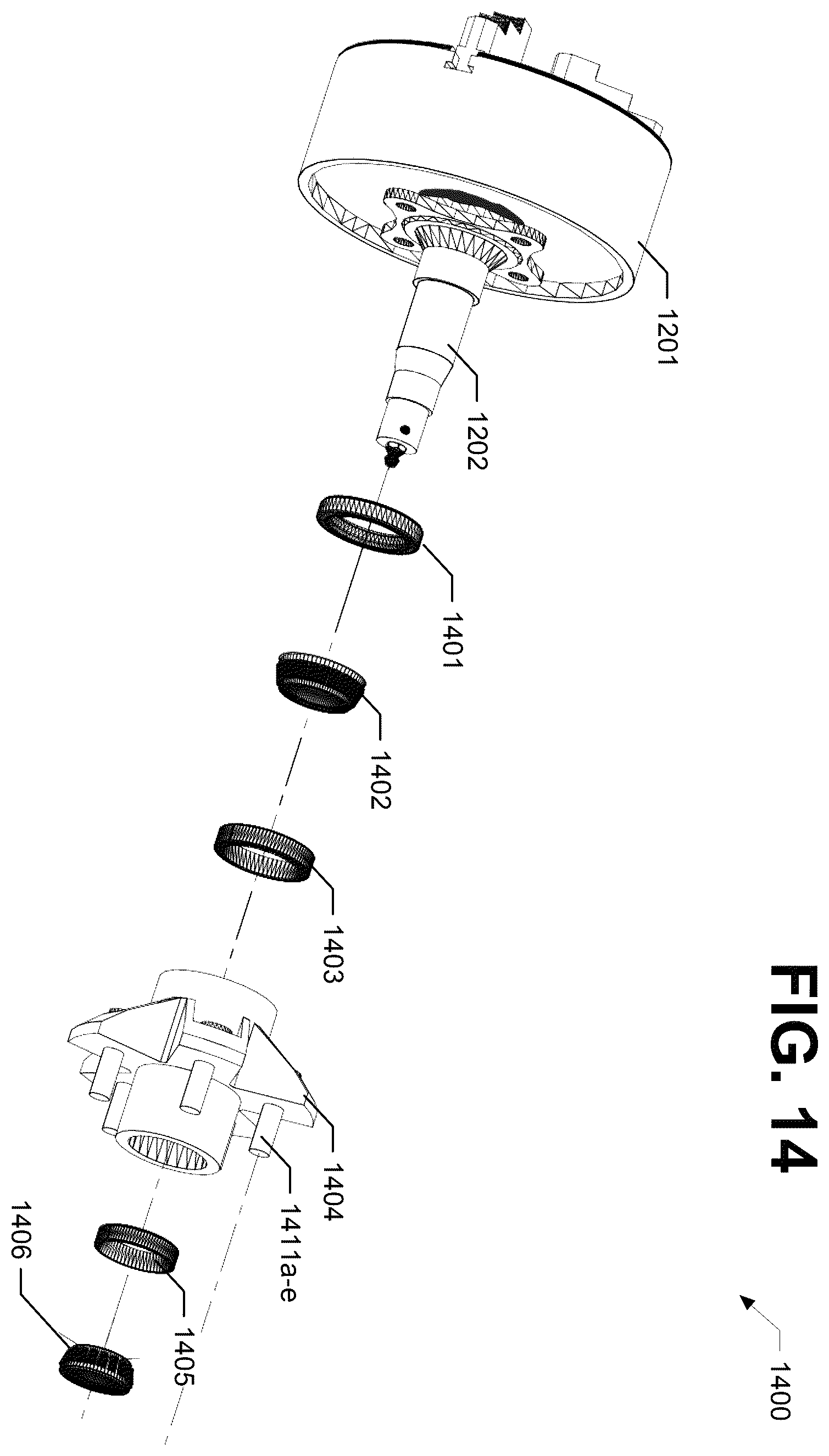 Patent US12350761 Figure 14 – On-site trailer axle manufacturing jig