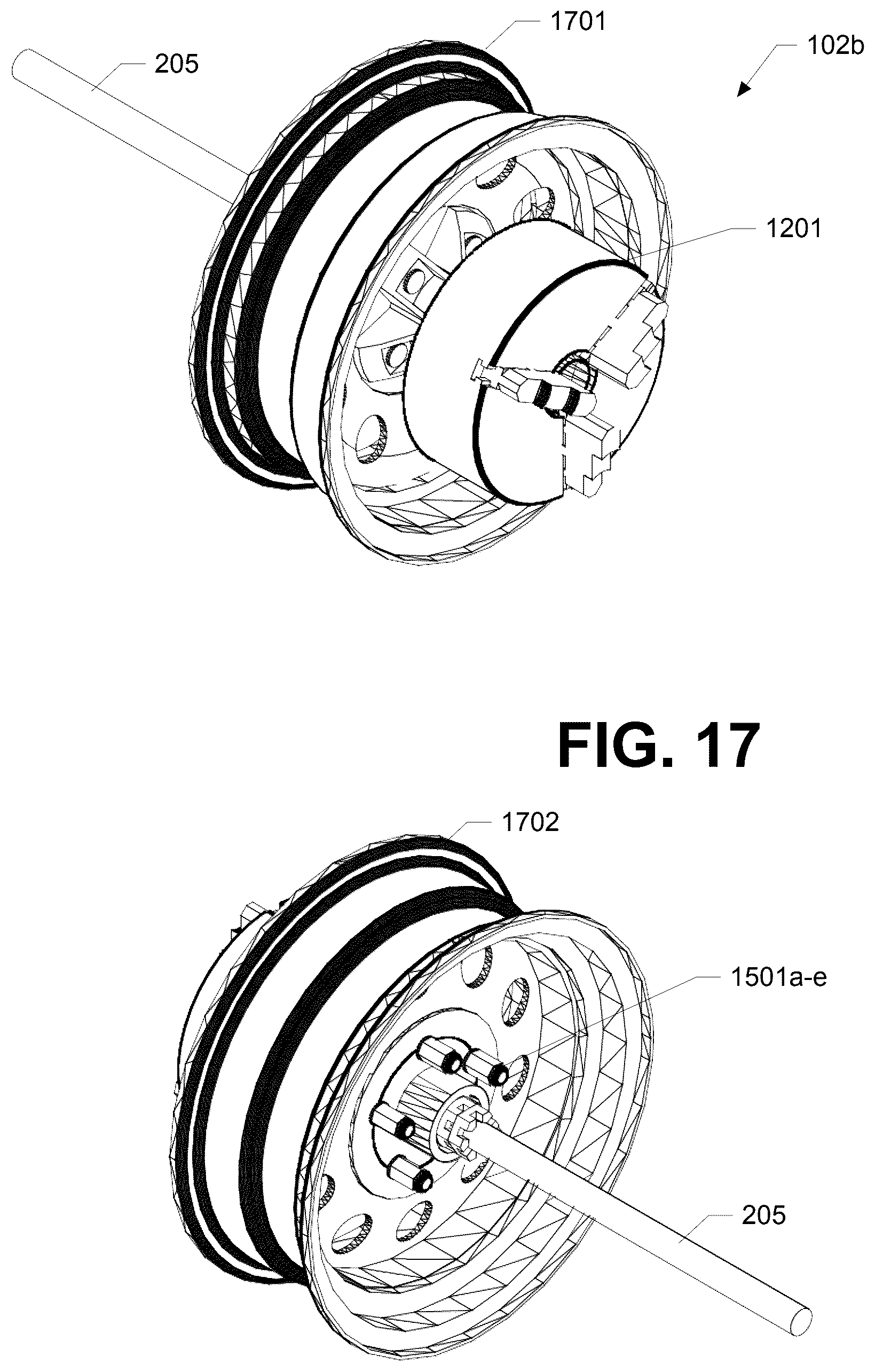 Patent US12350761 Figure 17 – On-site trailer axle manufacturing jig