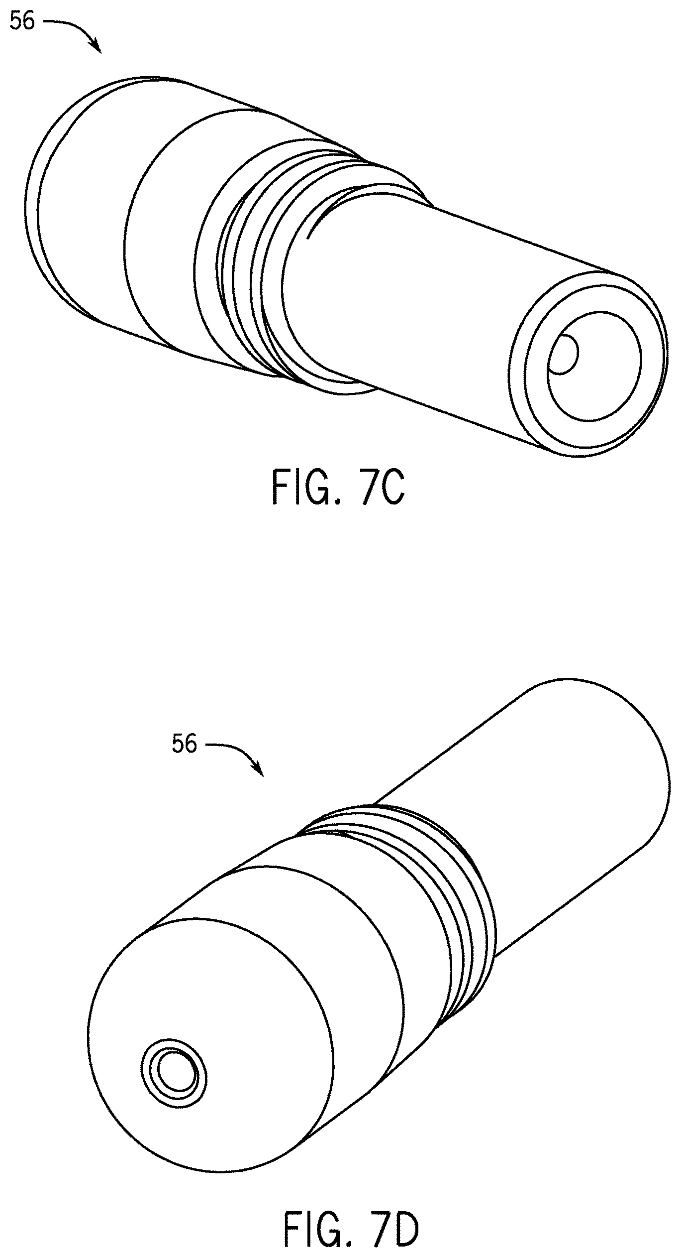 Patent US12350769 Figure 7 – Contact tip, gas diffuser, and nozzle for welding torch