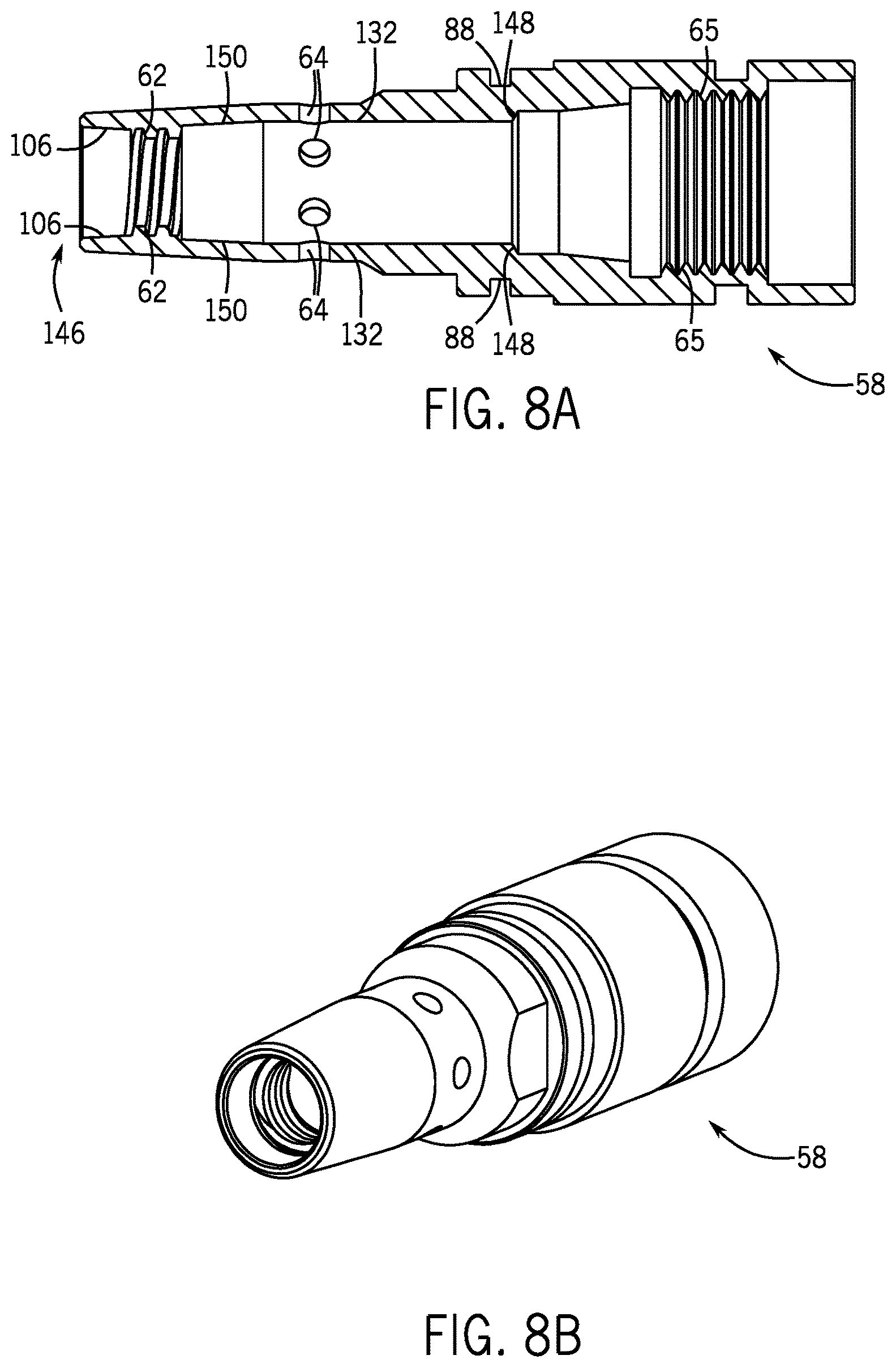 Patent US12350769 Figure 10 – Contact tip, gas diffuser, and nozzle for welding torch