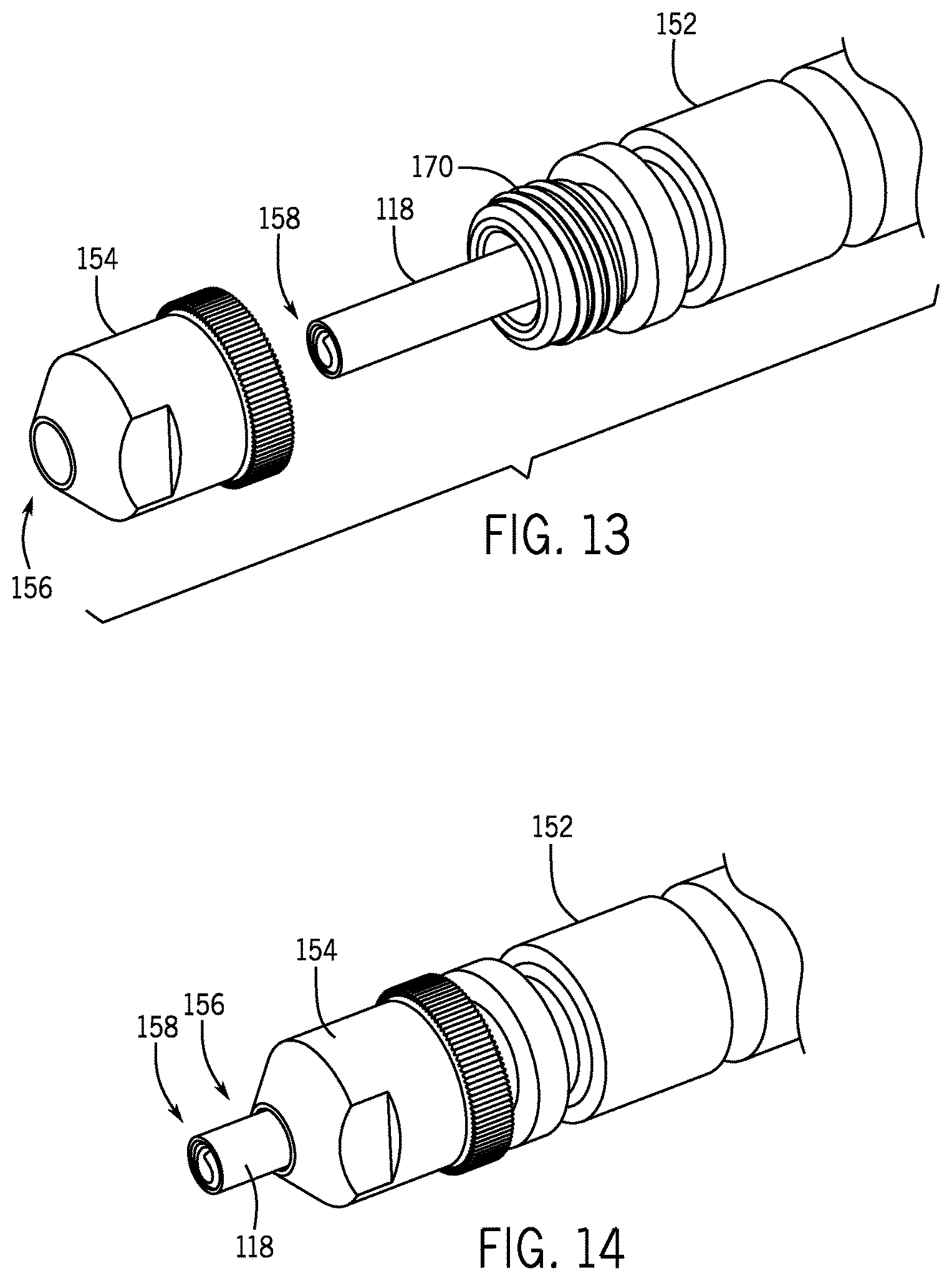 Patent US12350769 Figure 16 – Contact tip, gas diffuser, and nozzle for welding torch