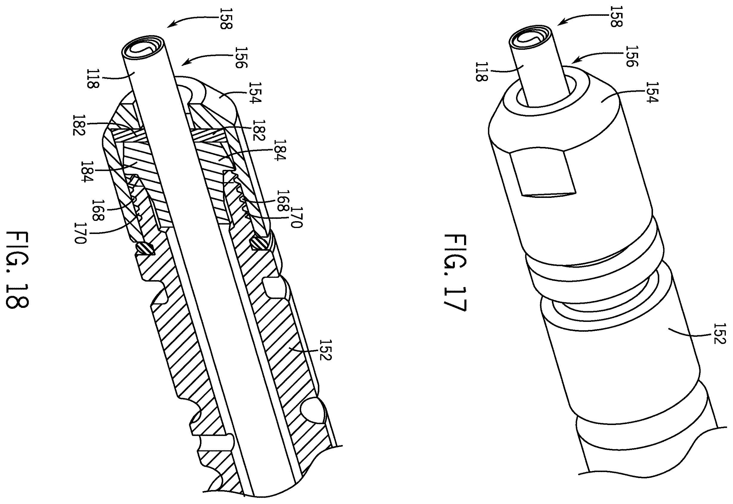 Patent US12350769 Figure 18 – Contact tip, gas diffuser, and nozzle for welding torch