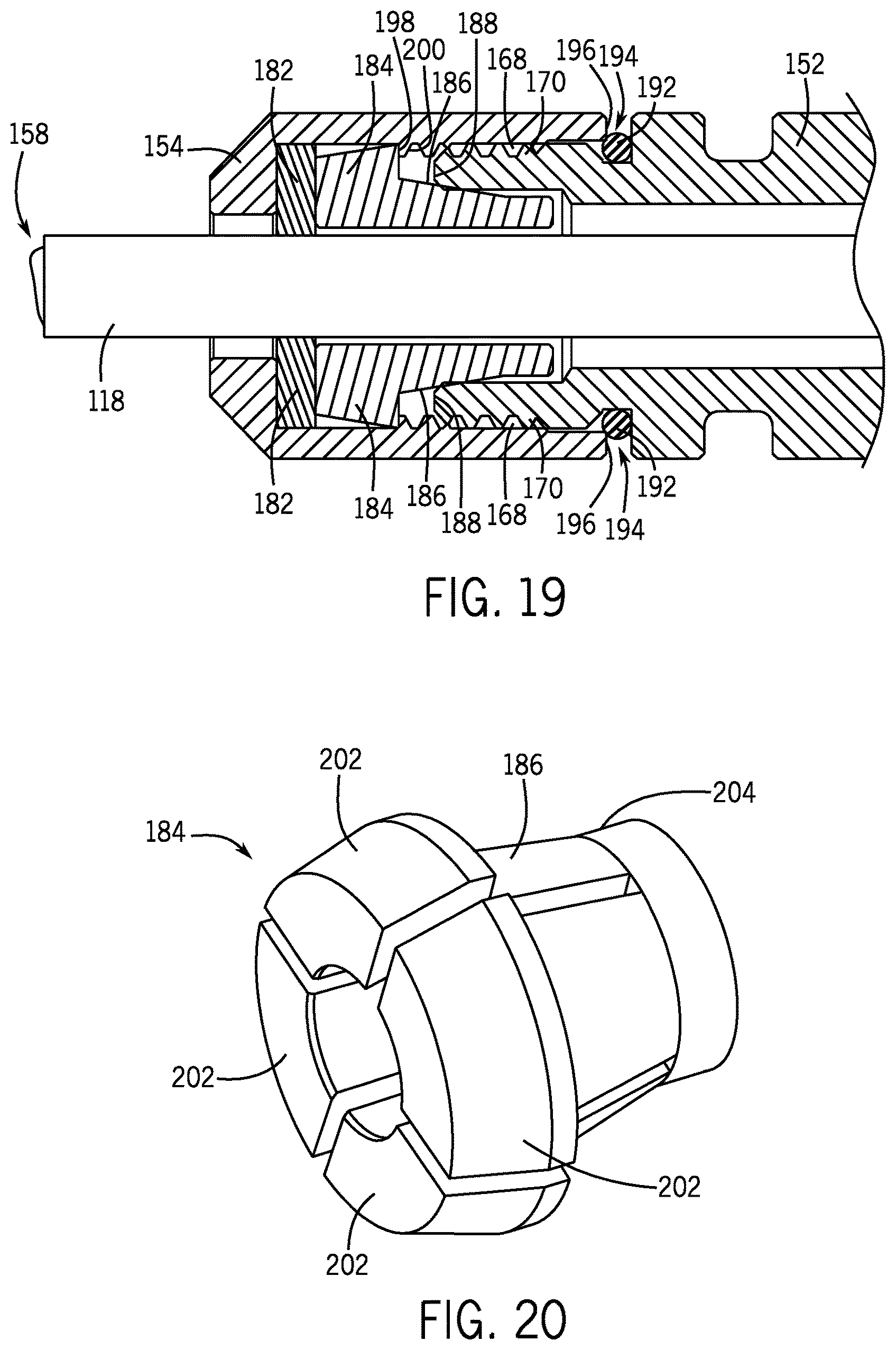 Patent US12350769 Figure 19 – Contact tip, gas diffuser, and nozzle for welding torch