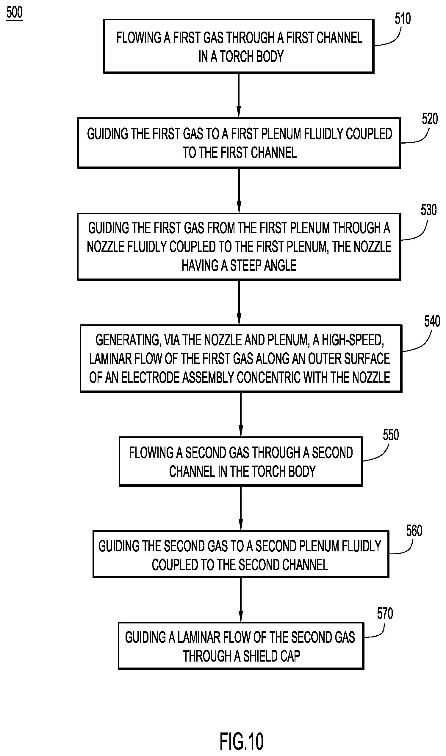 Patent US12350770 Figure 10 – Welder torch body