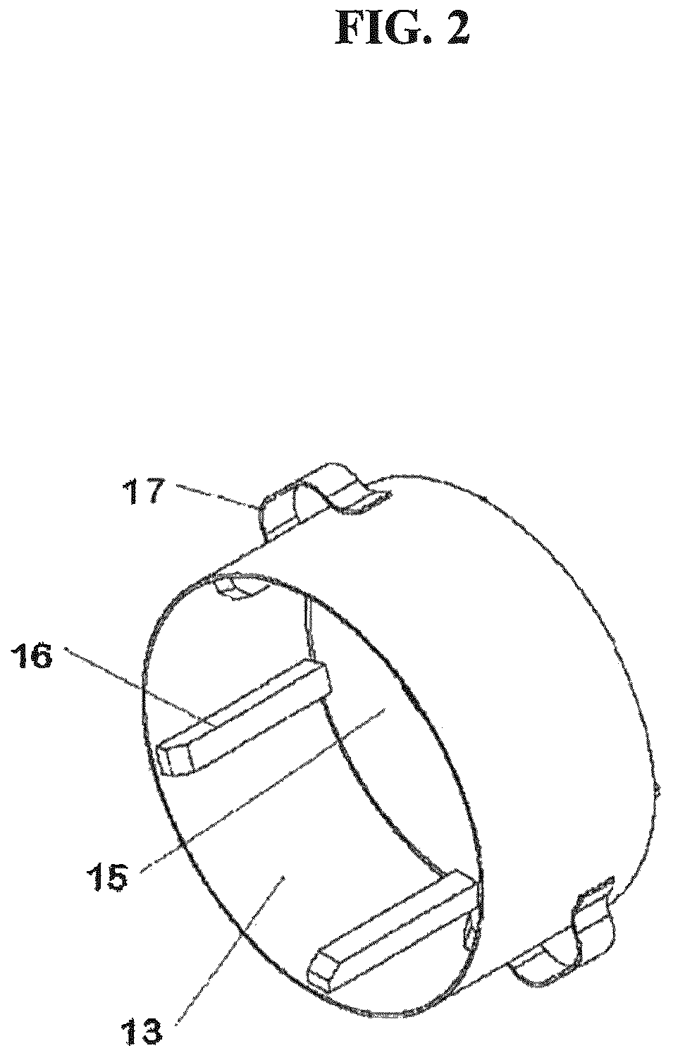 Patent US12350771 Figure 2 – Fixtures for pipe installation, sealing and security