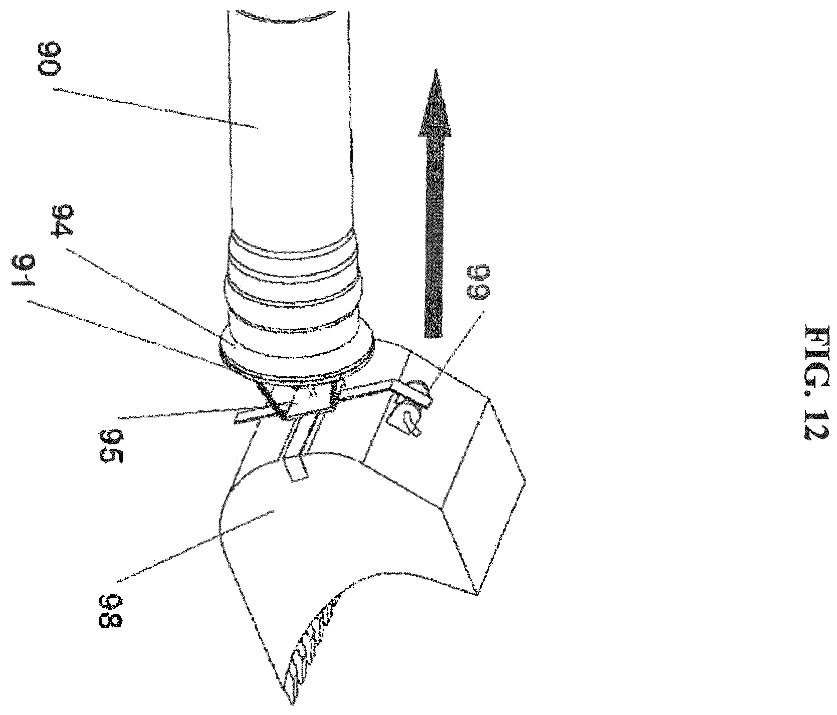 Patent US12350771 Figure 12 – Fixtures for pipe installation, sealing and security