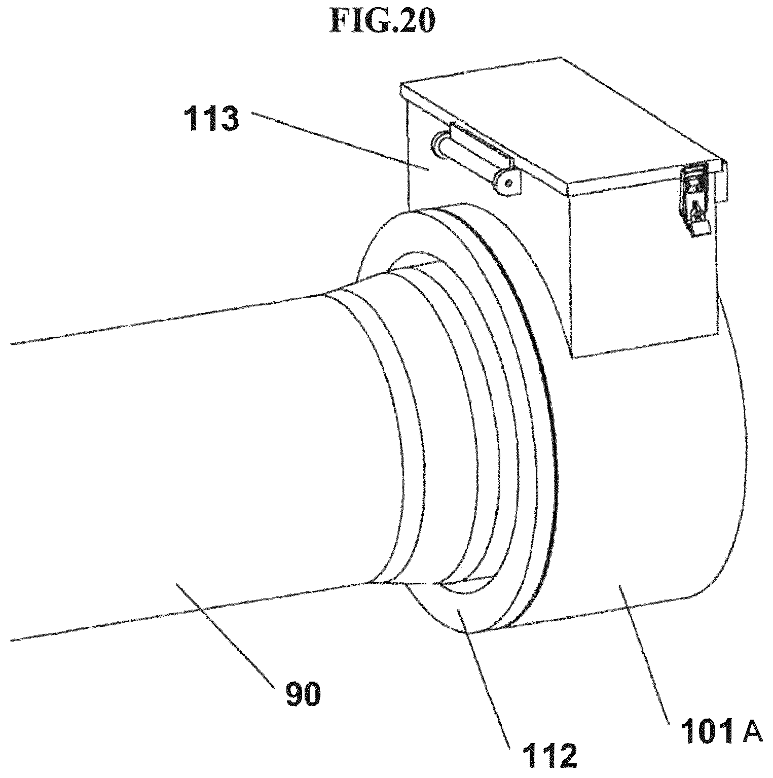 Patent US12350771 Figure 20 – Fixtures for pipe installation, sealing and security