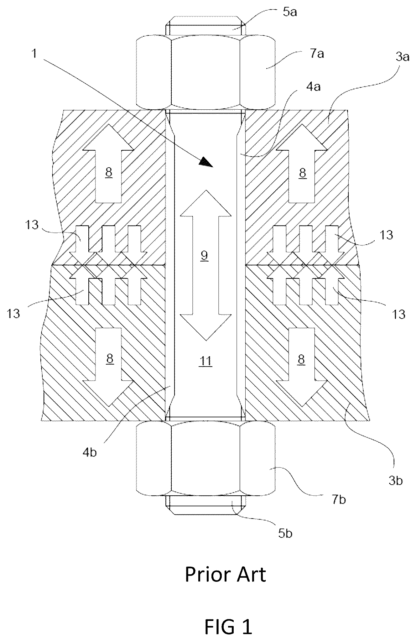 Patent US12350774 Figure 1 – Method and apparatus for fastening in a high fluid pressure environment
