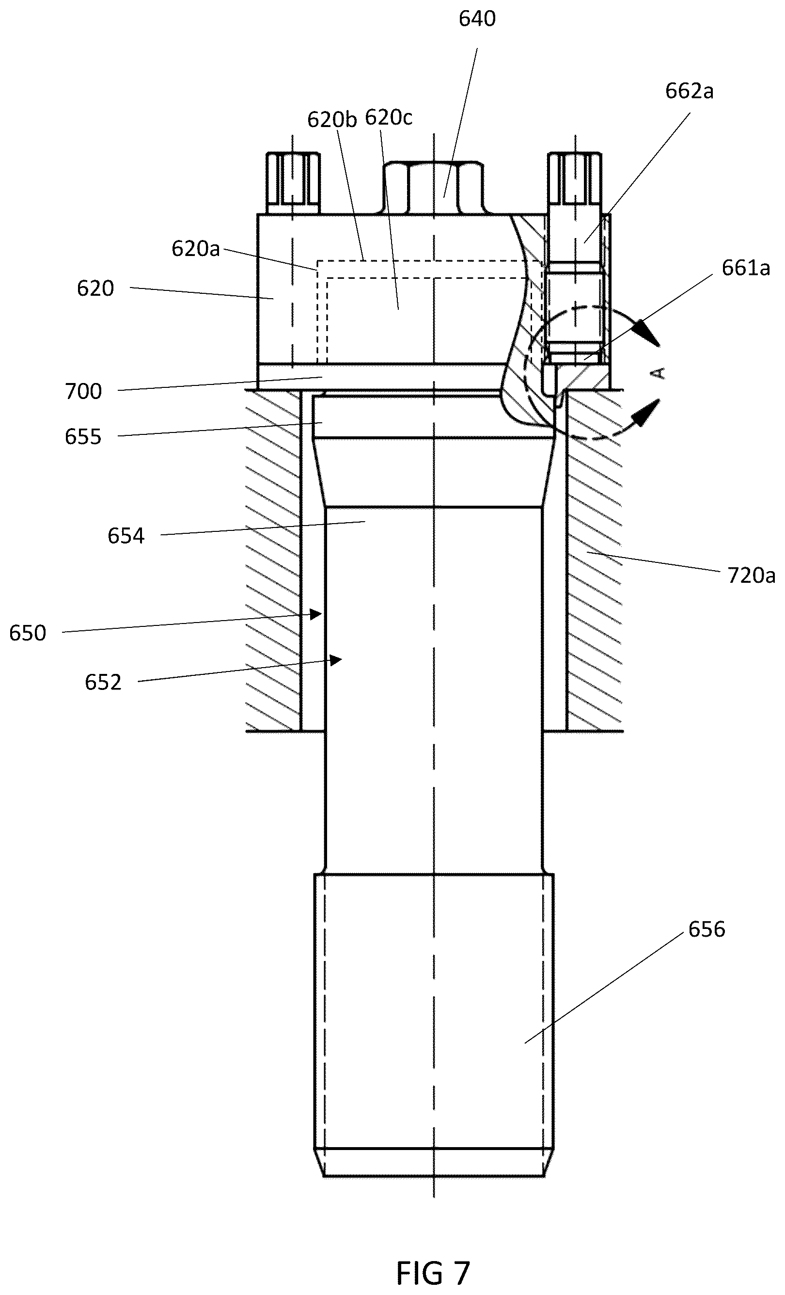Patent US12350774 Figure 6 – Method and apparatus for fastening in a high fluid pressure environment
