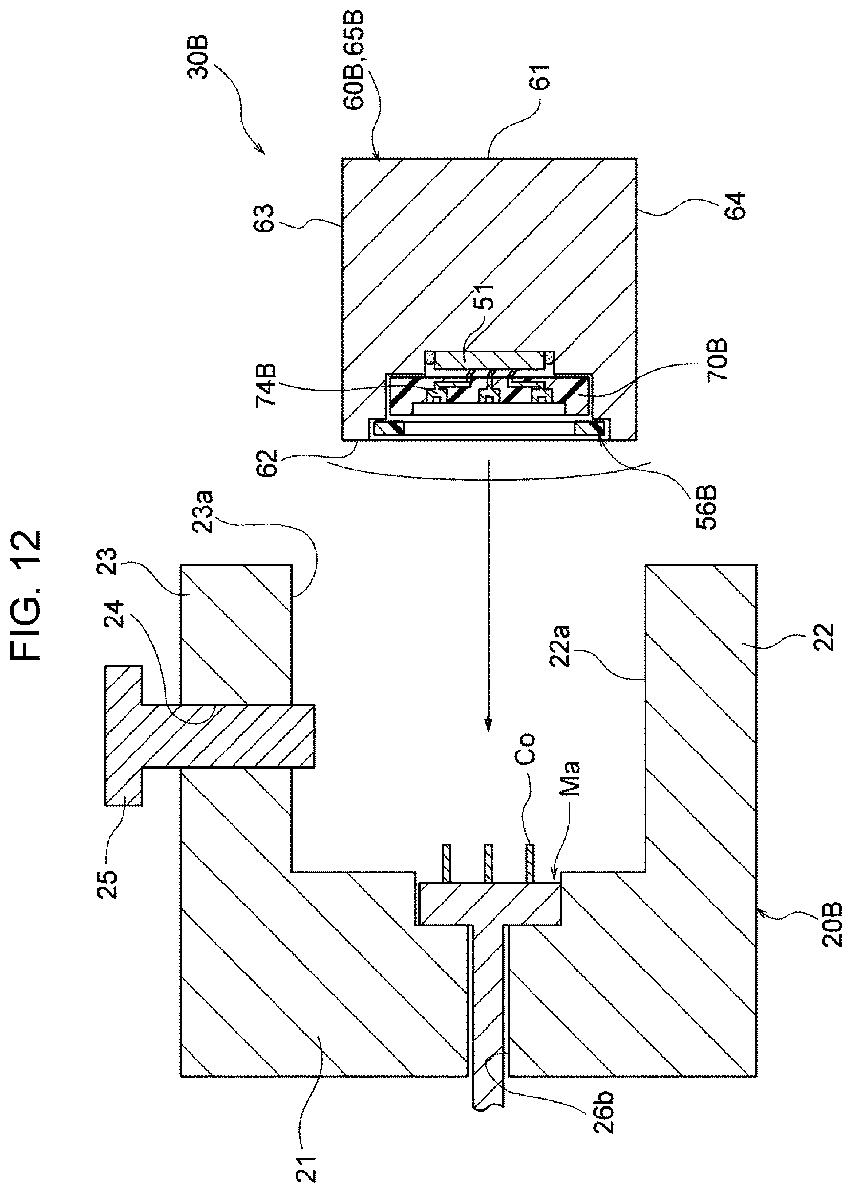 Patent US12350778 Figure 12 – Cutting tool, cutting structure, data collection system, and cutting tool holder