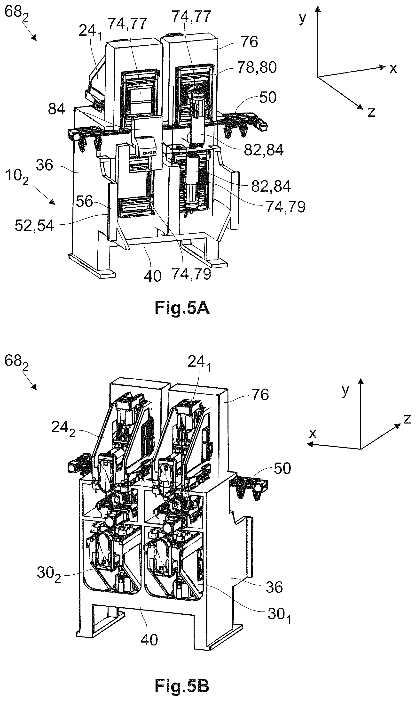 Patent US12350780 Figure 3 – Machine base for use in a machining system and machining system comprising such a machine base