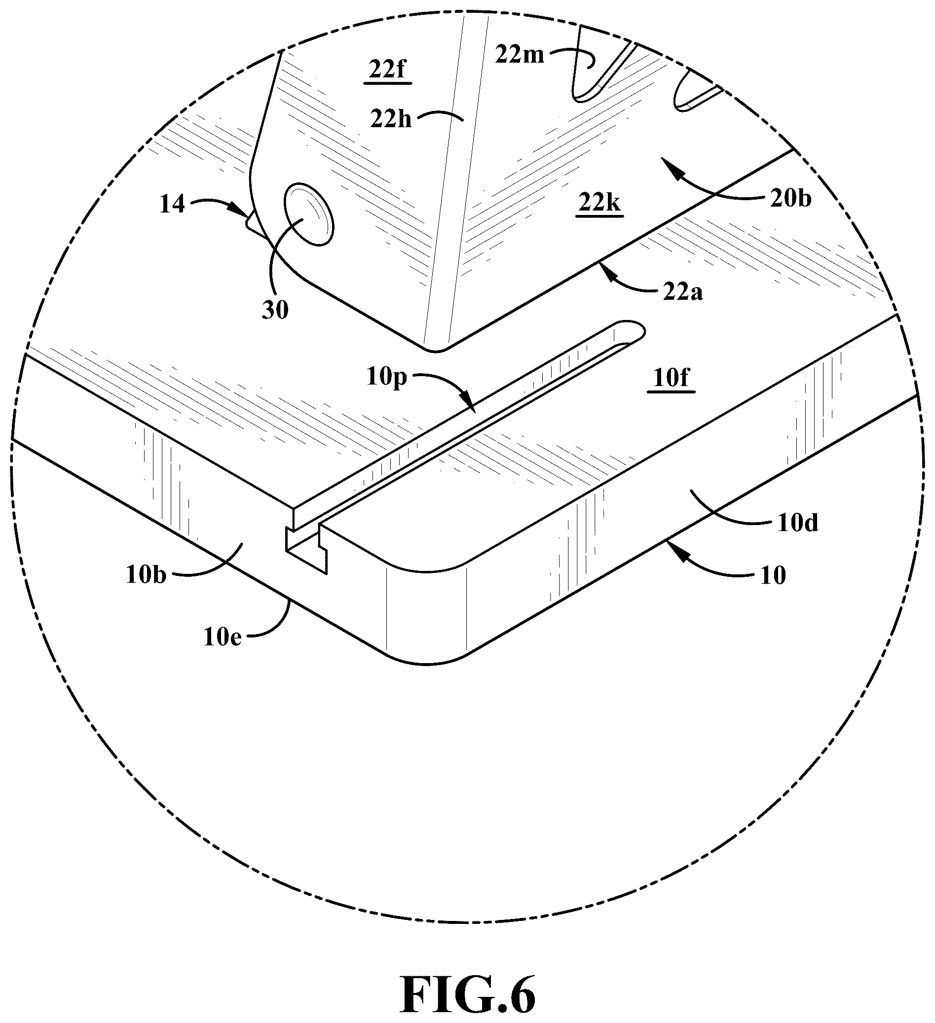 Patent US12350781 Figure 6 – Portable routing system and method of use