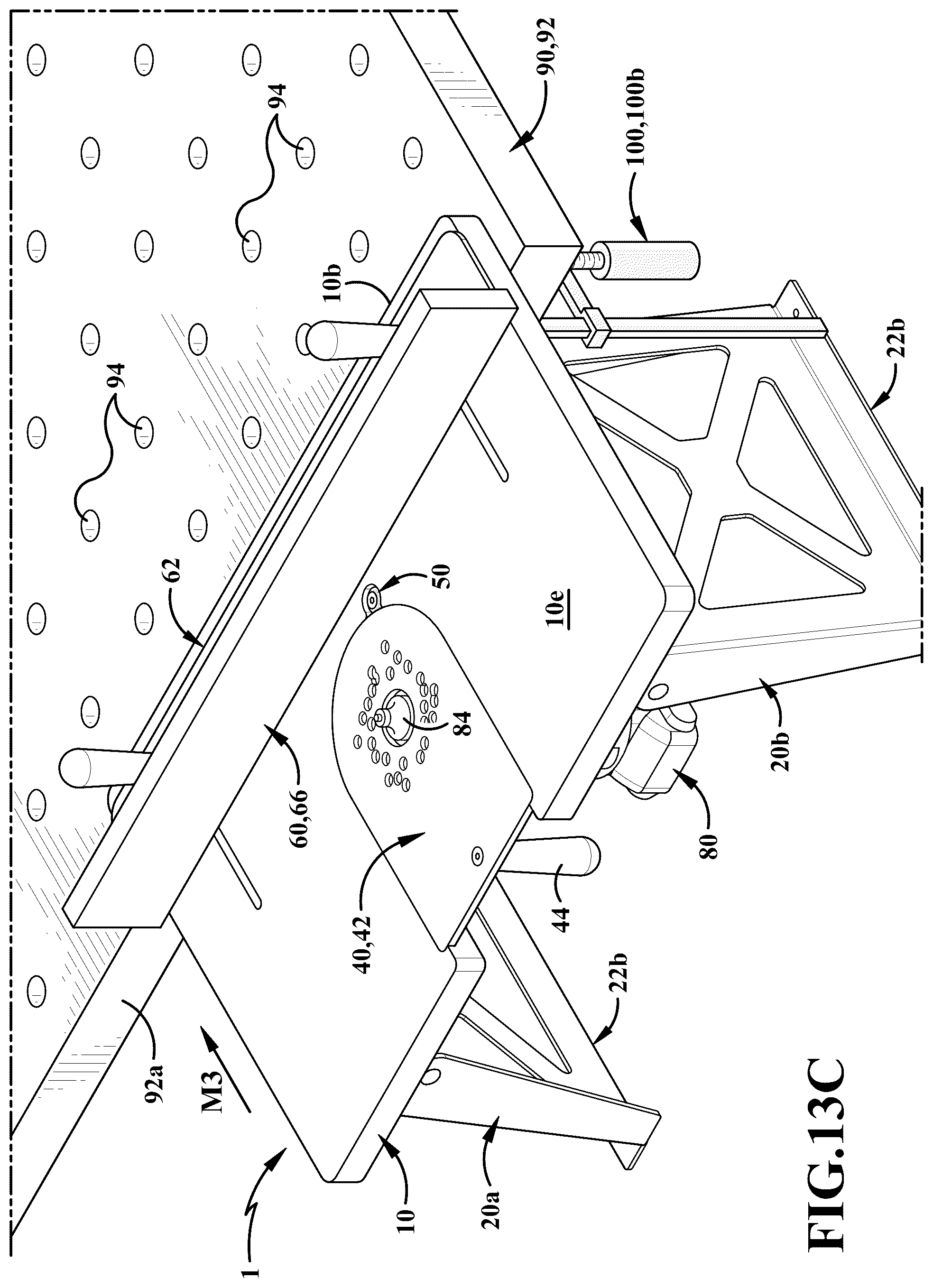 Patent US12350781 Figure 15 – Portable routing system and method of use