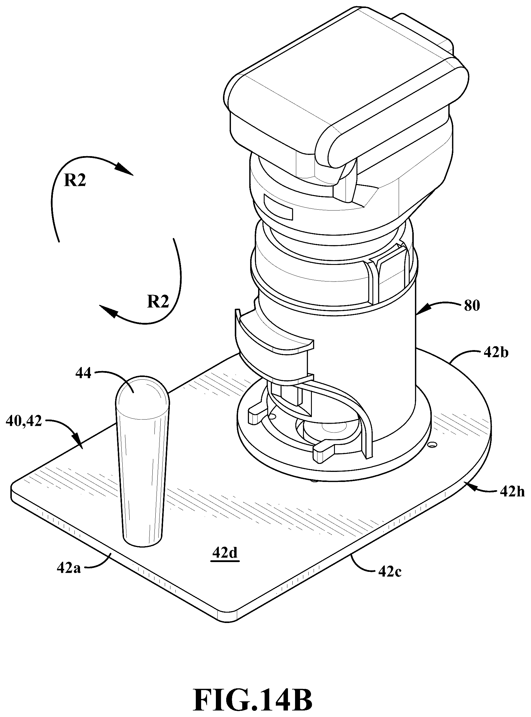 Patent US12350781 Figure 17 – Portable routing system and method of use