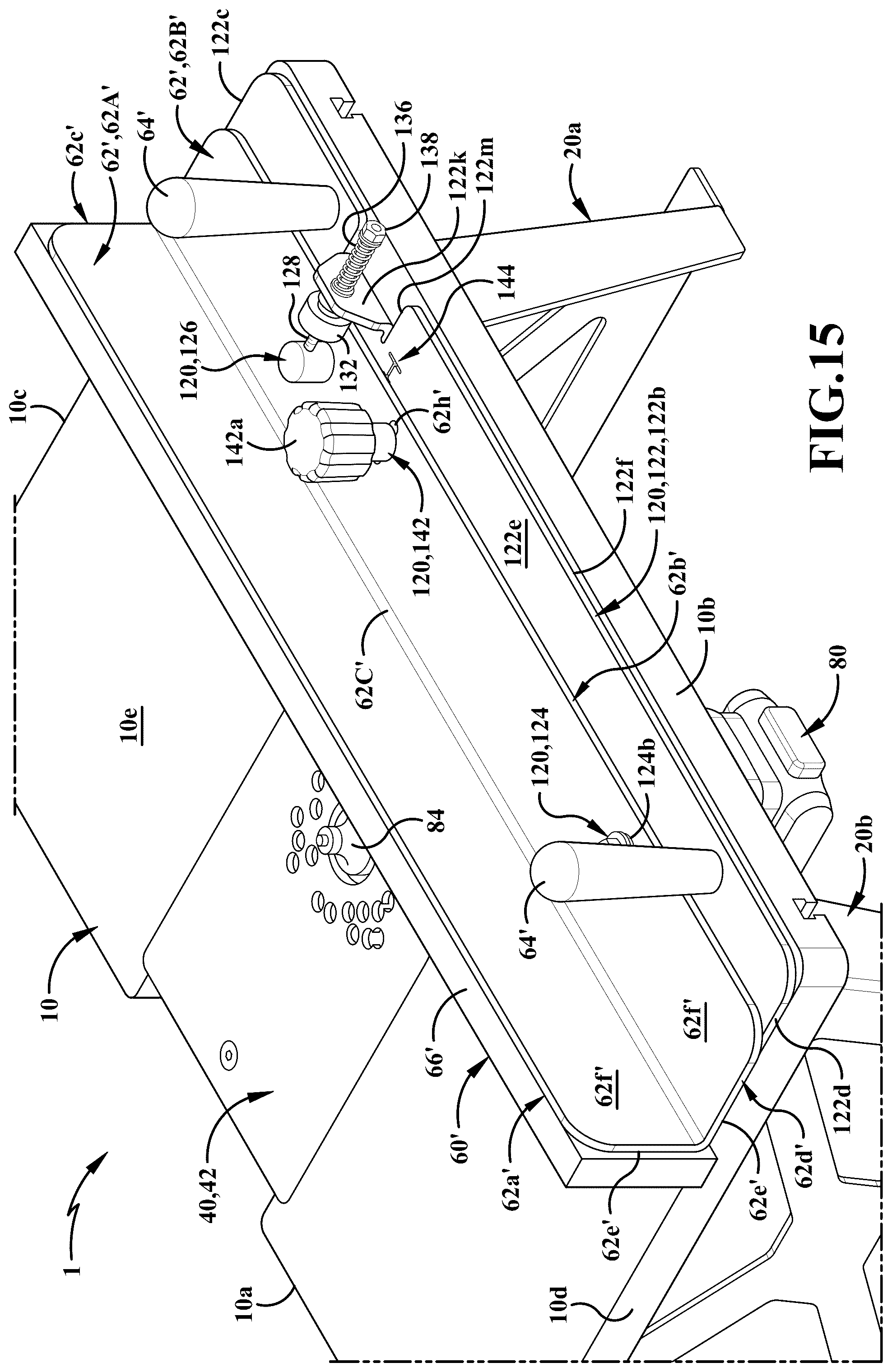 Patent US12350781 Figure 19 – Portable routing system and method of use