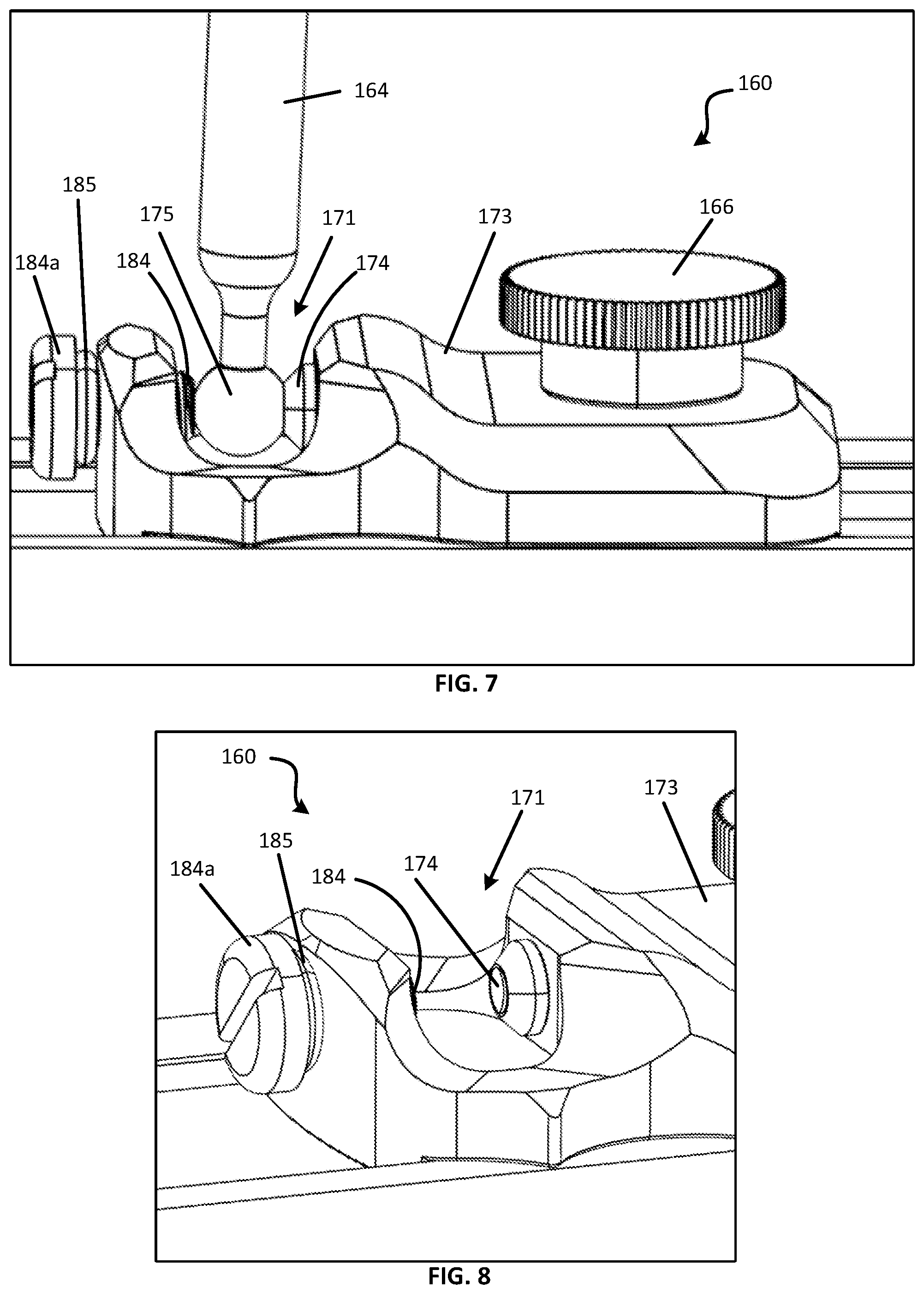 Patent US12350783 Figure 4 – Clamping assembly for a blade sharpener