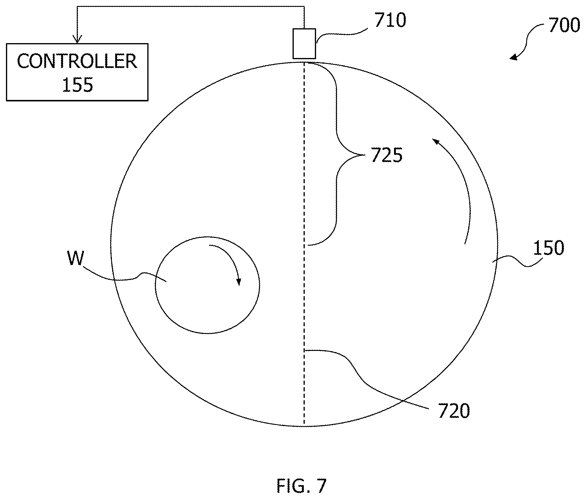 Patent US12350784 Figure 3 – Semiconductor wafer thermal removal control