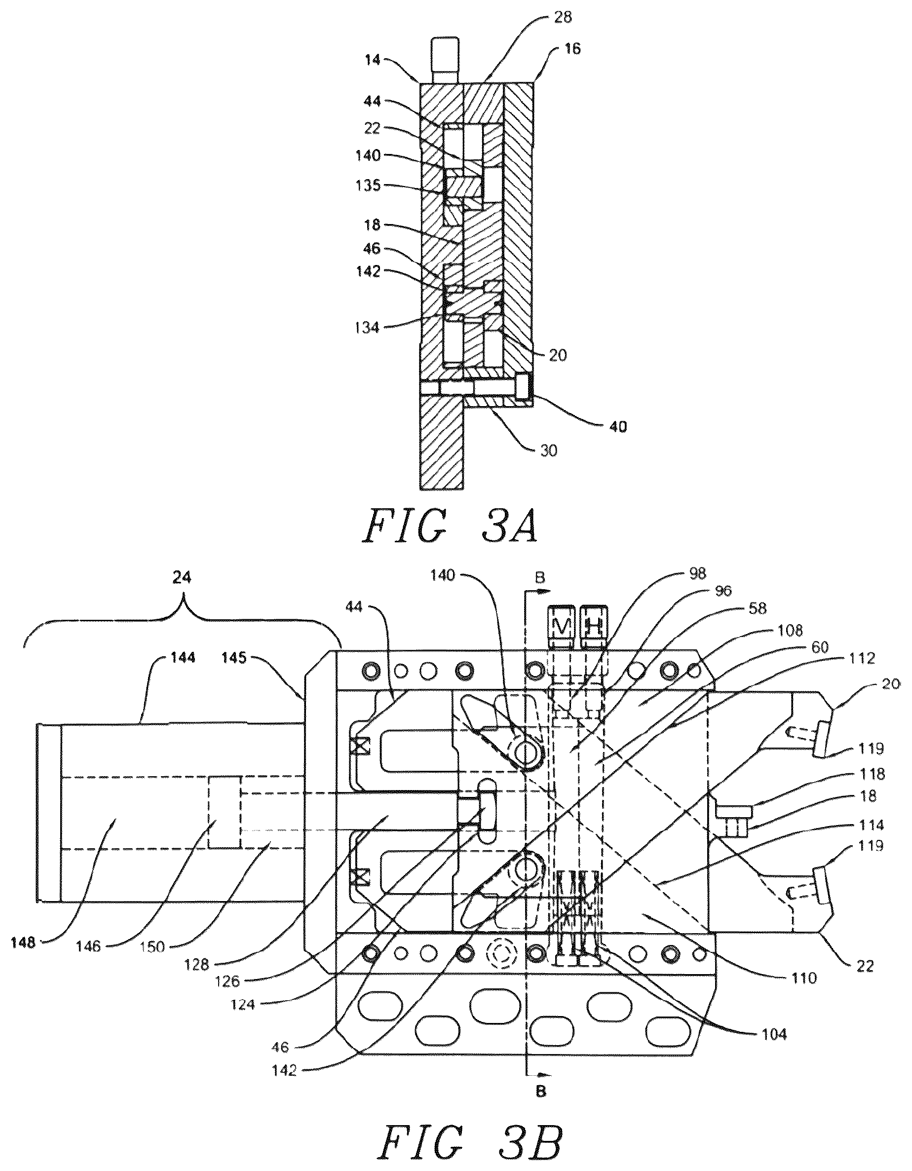 Patent US12350785 Figure 3 – Steady rest with predictable micron-sized adjustment