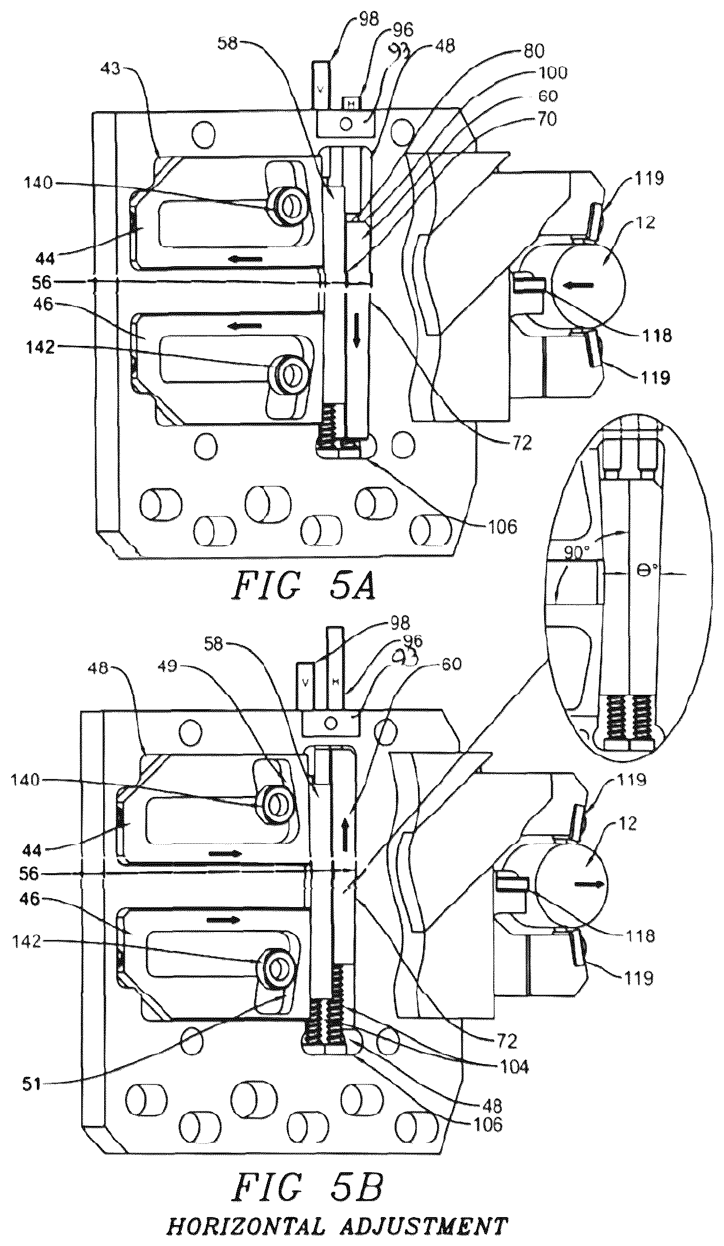 Patent US12350785 Figure 5 – Steady rest with predictable micron-sized adjustment