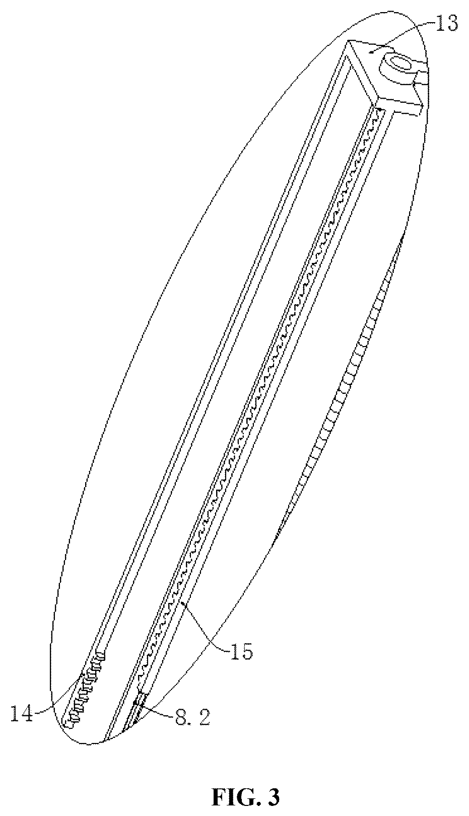 Patent US12350786 Figure 3 – Apparatus for automatically polishing butt weld of ultralong large-diameter pipeline
