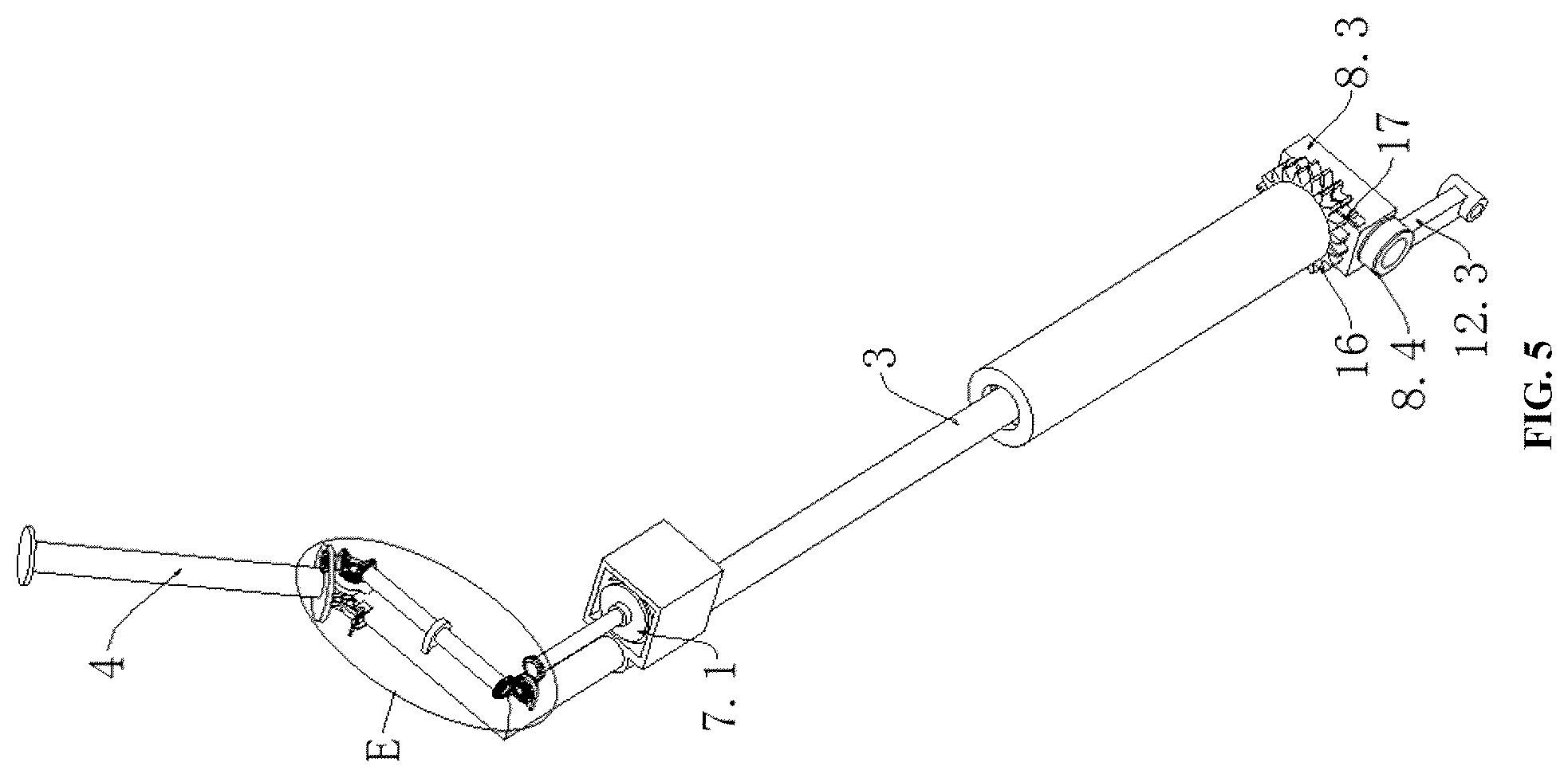 Patent US12350786 Figure 5 – Apparatus for automatically polishing butt weld of ultralong large-diameter pipeline