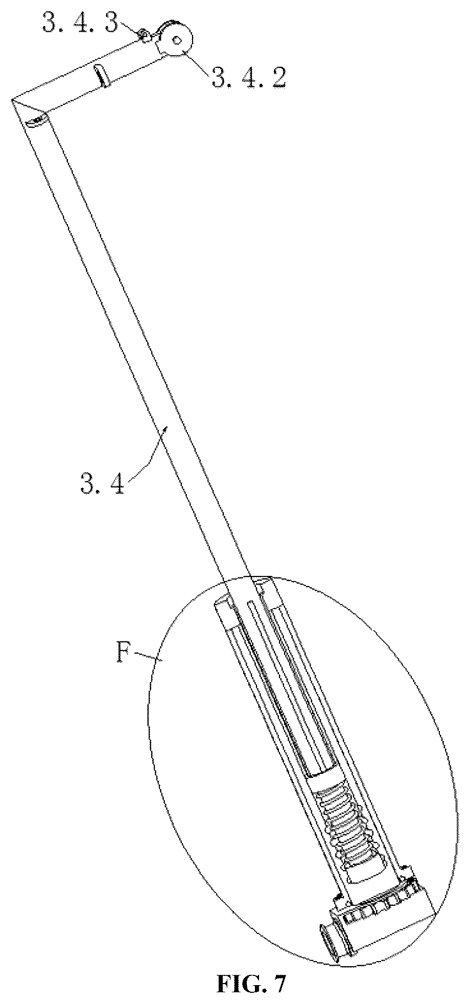 Patent US12350786 Figure 7 – Apparatus for automatically polishing butt weld of ultralong large-diameter pipeline