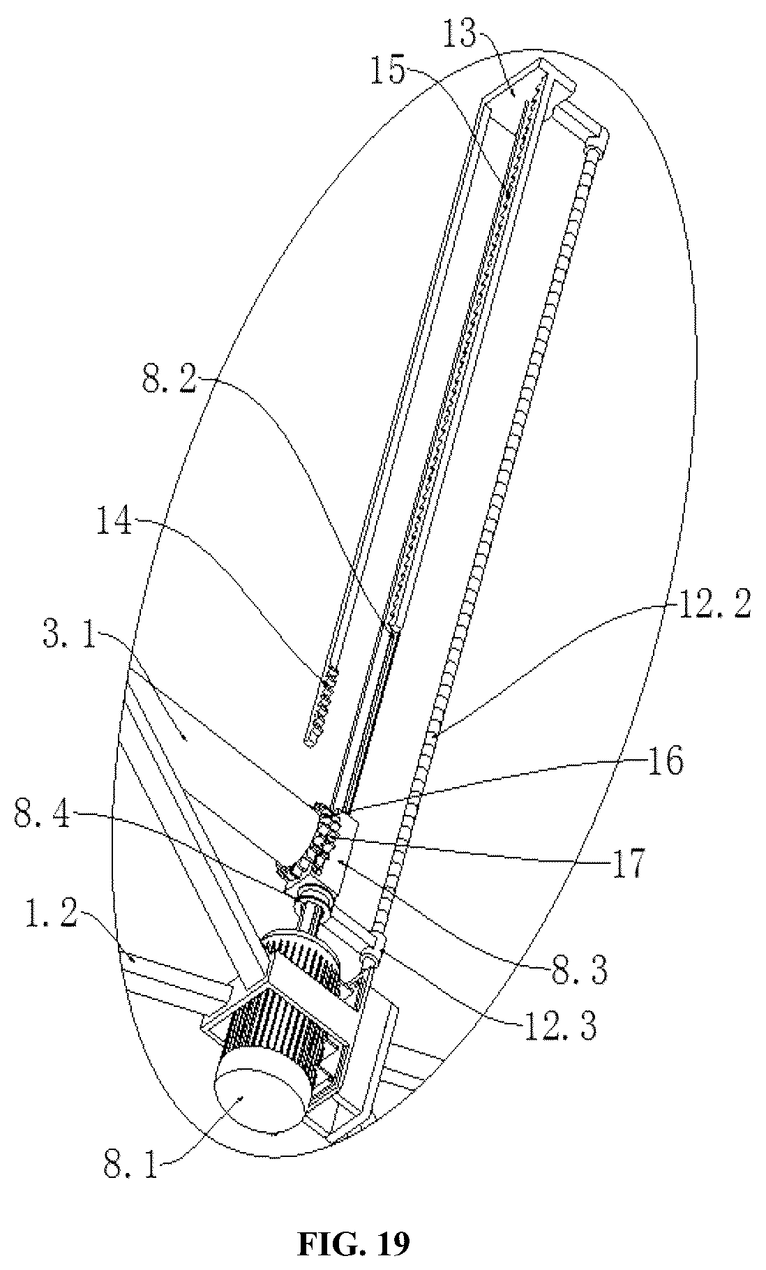 Patent US12350786 Figure 16 – Apparatus for automatically polishing butt weld of ultralong large-diameter pipeline