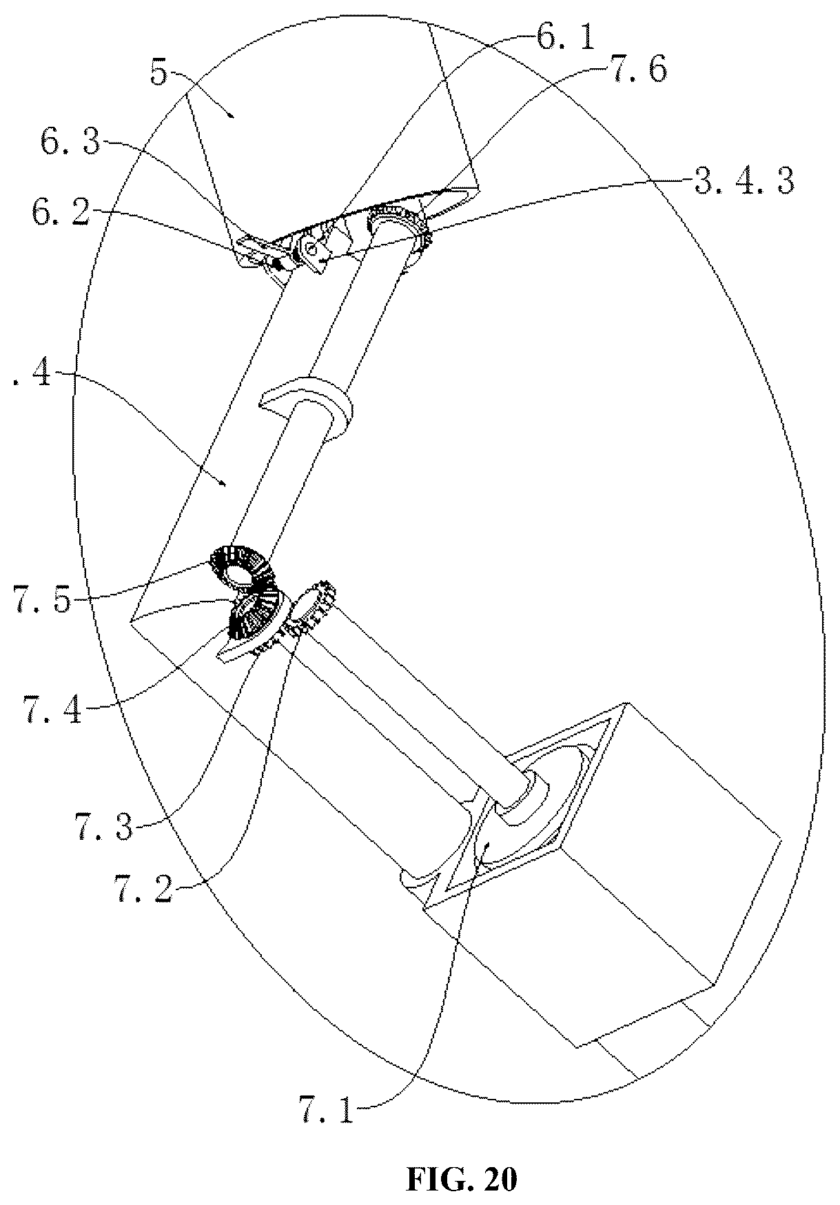 Patent US12350786 Figure 17 – Apparatus for automatically polishing butt weld of ultralong large-diameter pipeline