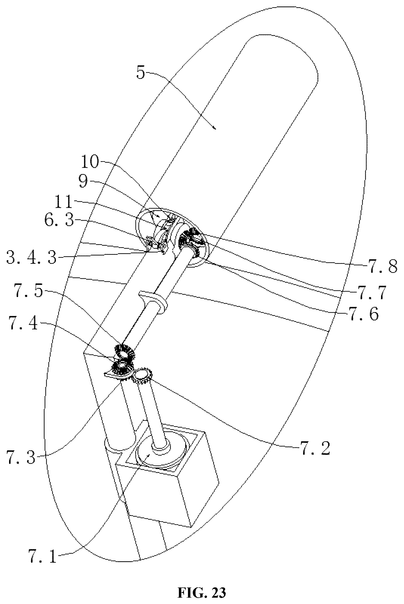 Patent US12350786 Figure 20 – Apparatus for automatically polishing butt weld of ultralong large-diameter pipeline